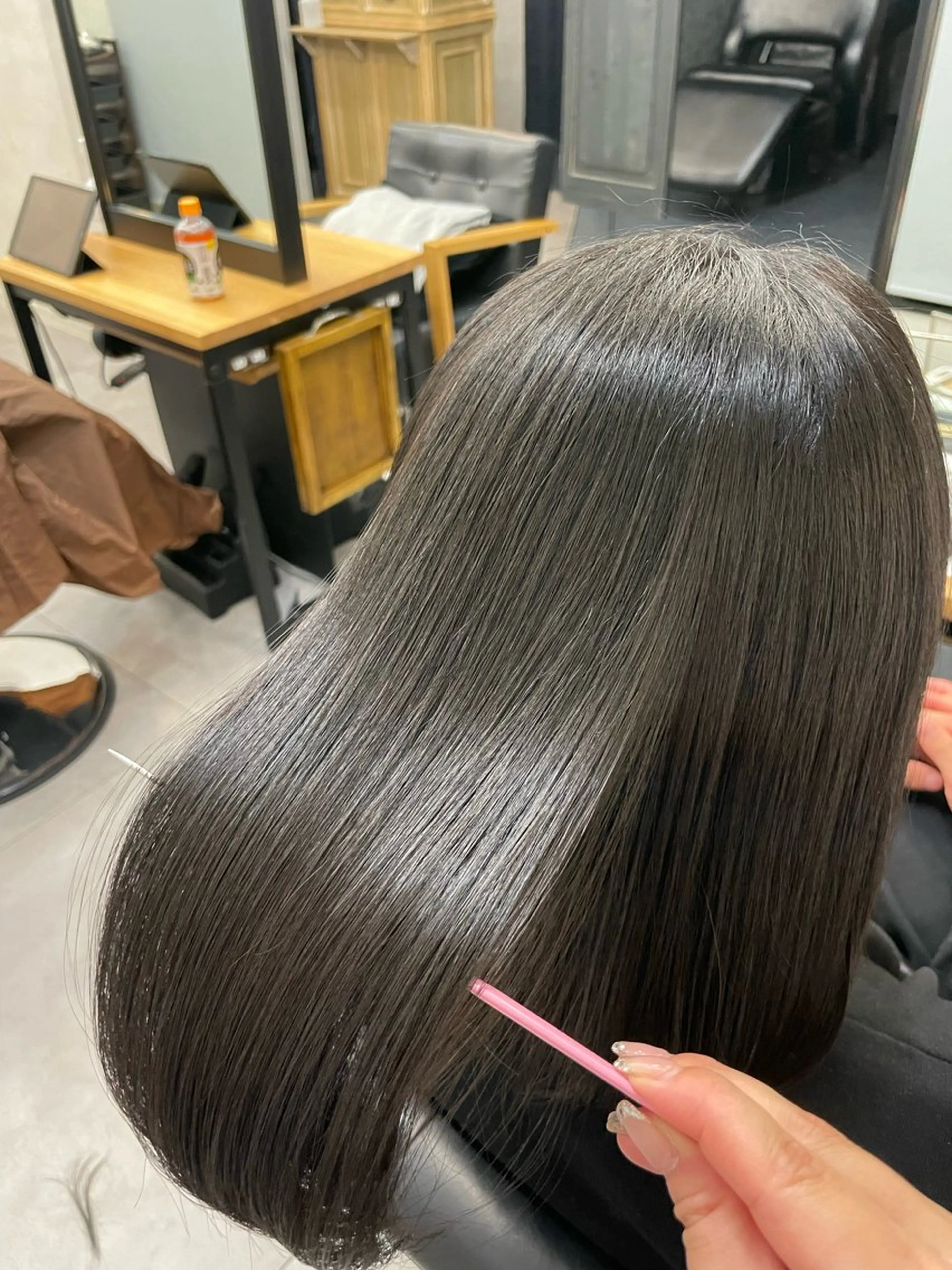 ミディアム メンズ カット トリートメント 今村 南穂のヘアスタイル