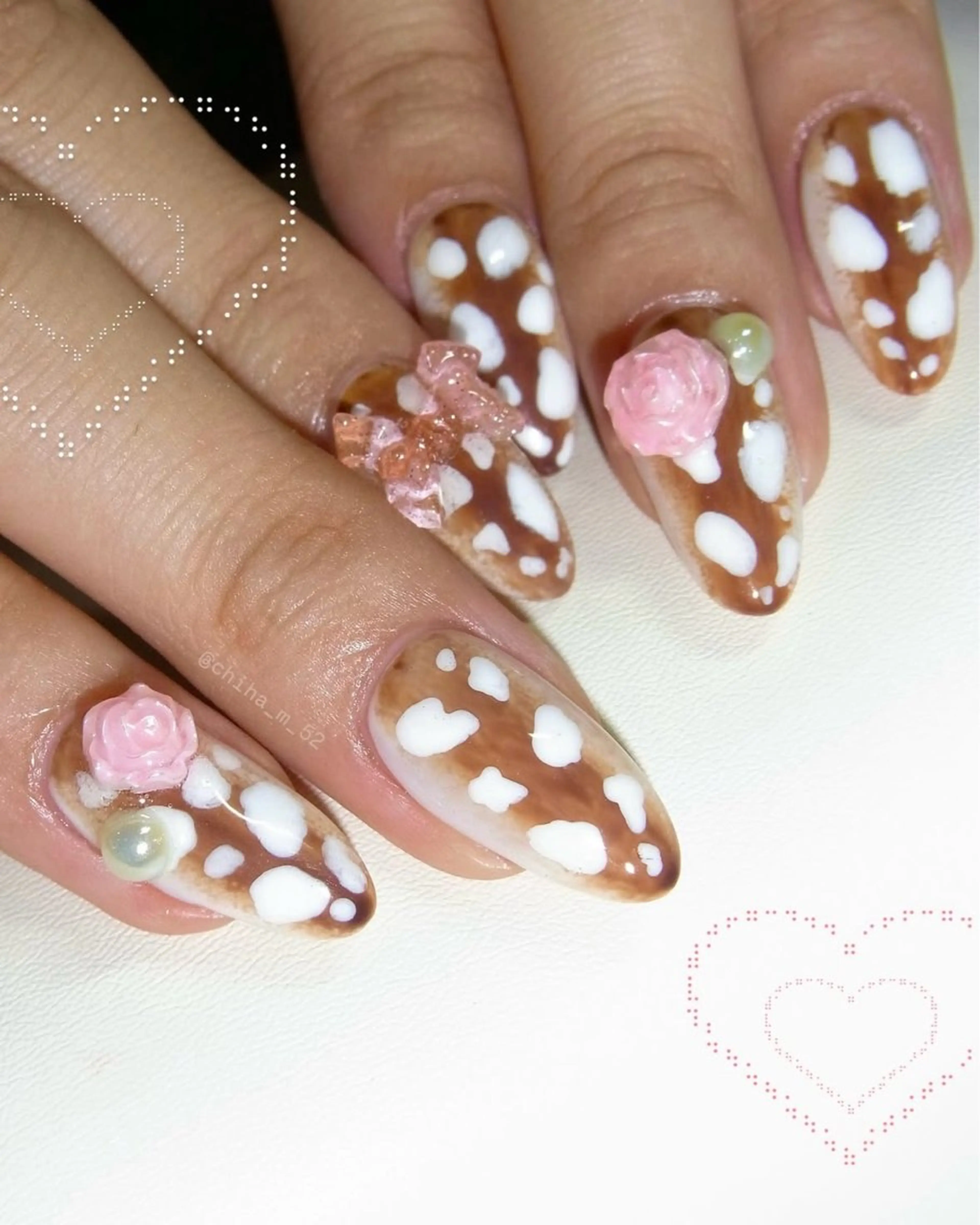 ネイル チハル ミチハタのネイルデザイン
