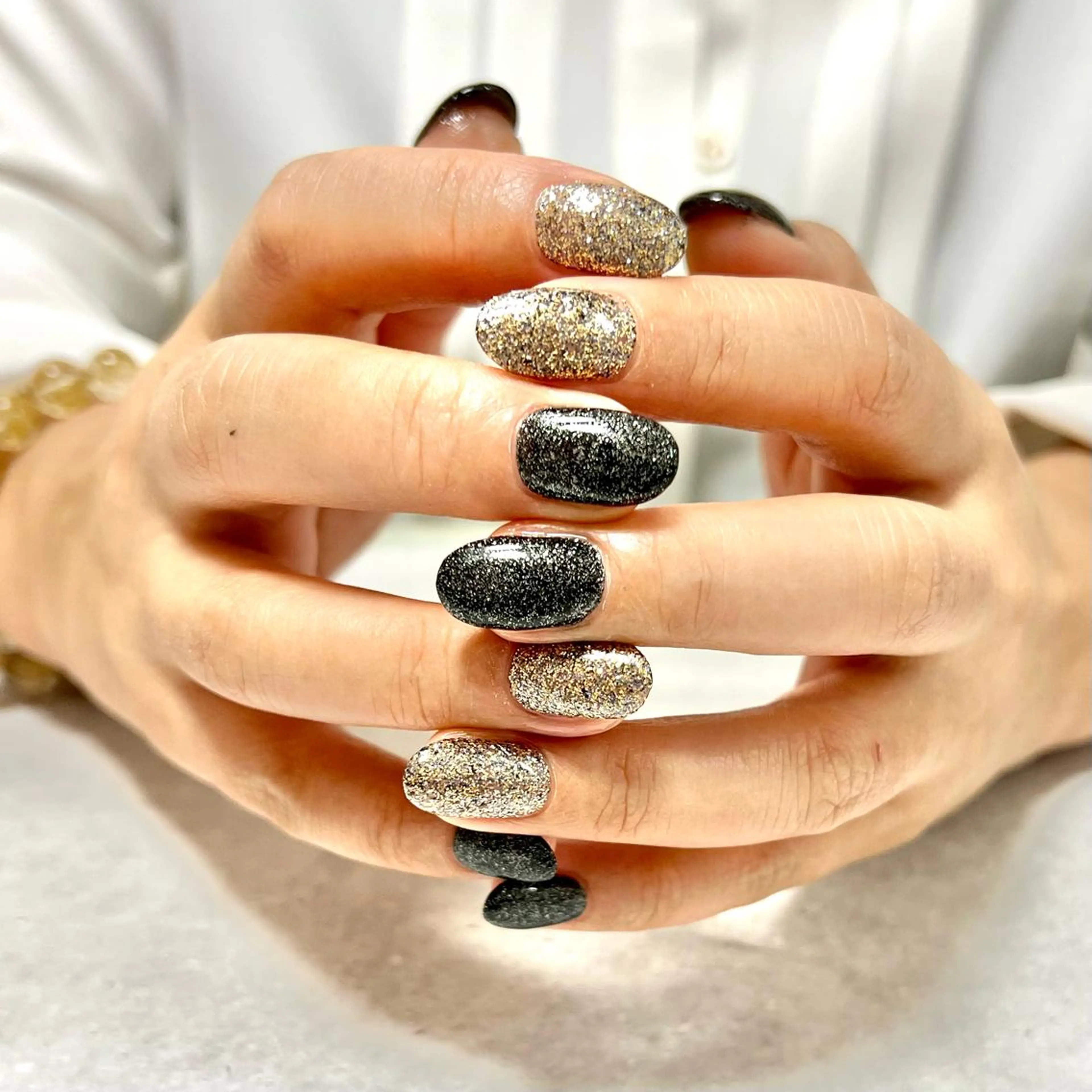 ネイル キラキラネイル ラメ(グリッター) ワンカラーネイル シンプルネイル ネイルチップ ステラ marikominoのネイルデザイン