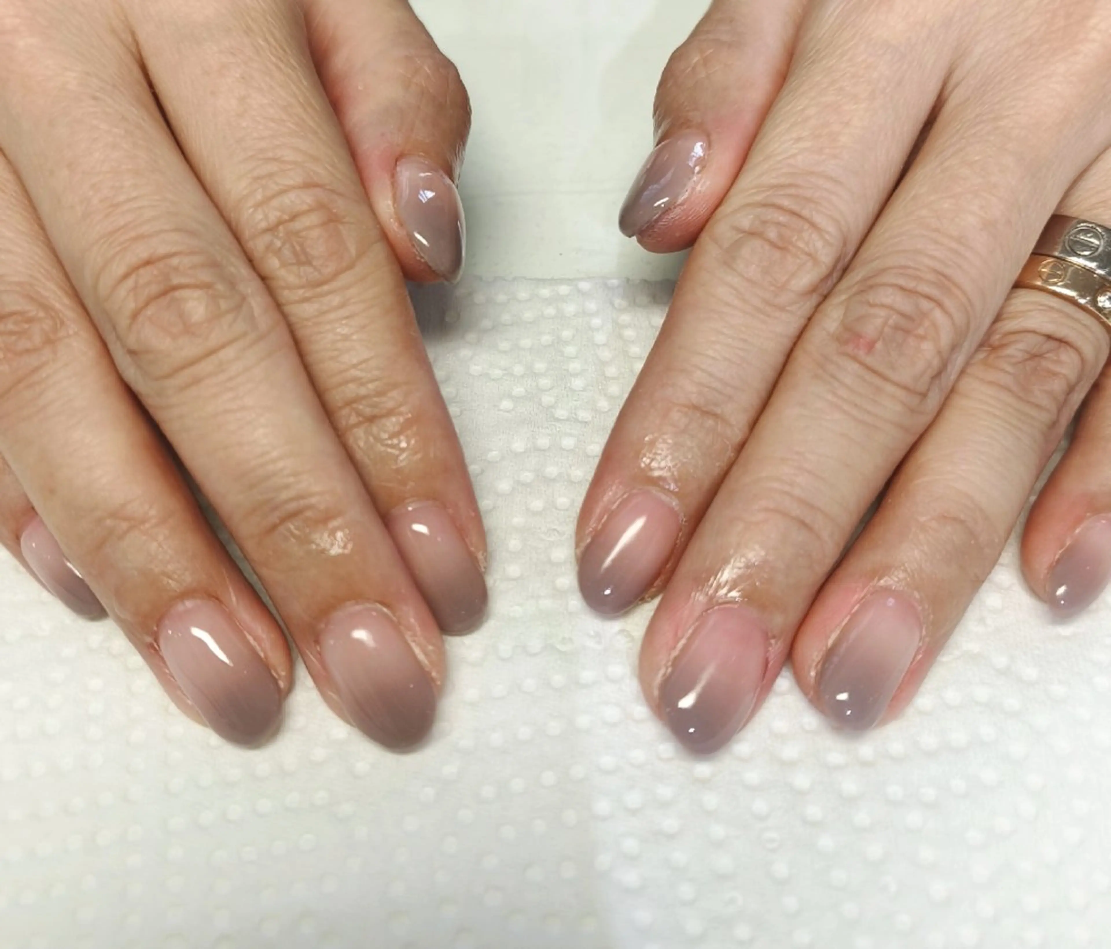 ネイル グラデーション ハンドネイル Nail eim　【ネイルエイム】所属・古賀 倭子のネイルデザイン