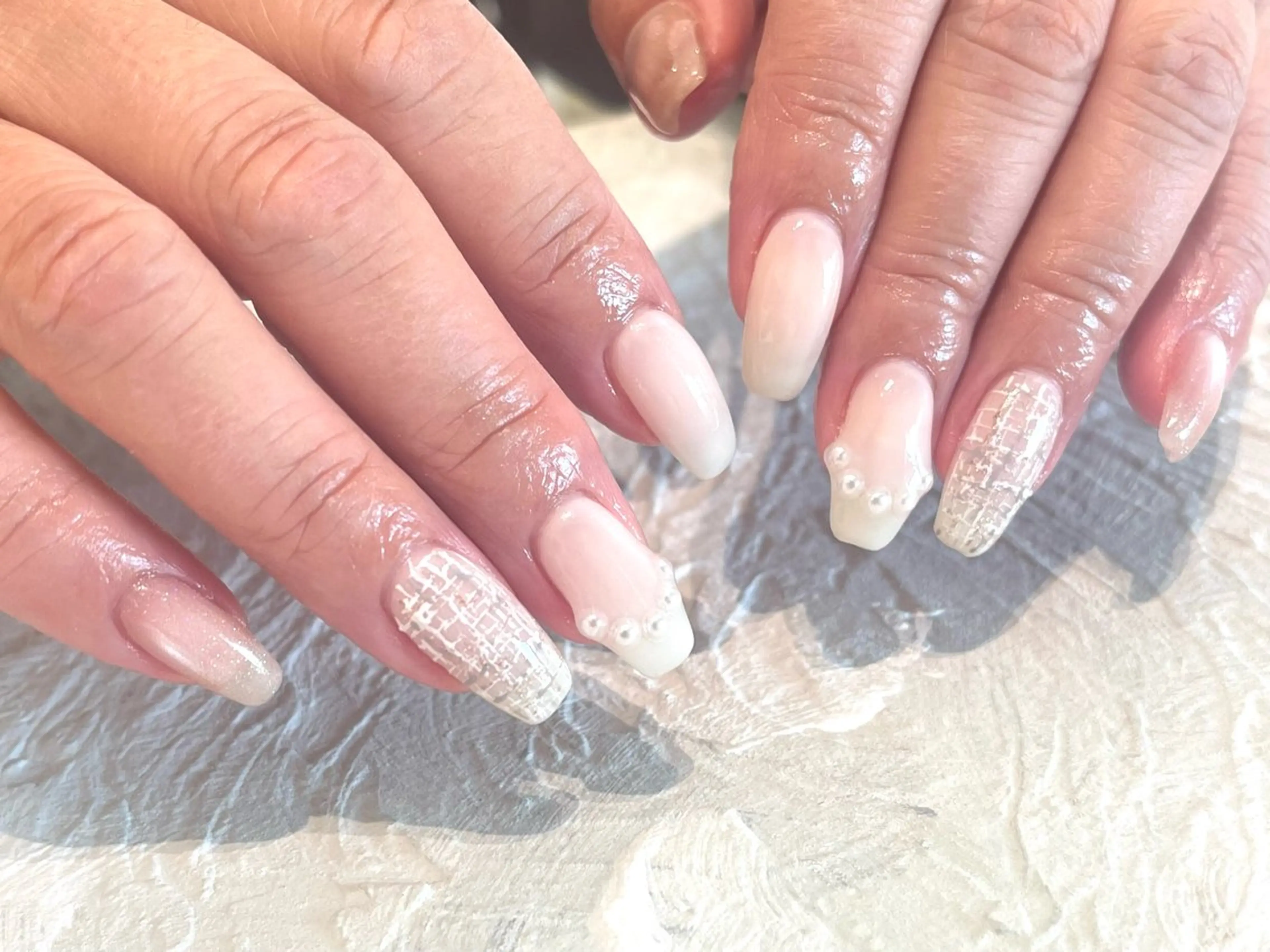 ネイル 四之宮 百花のネイルデザイン