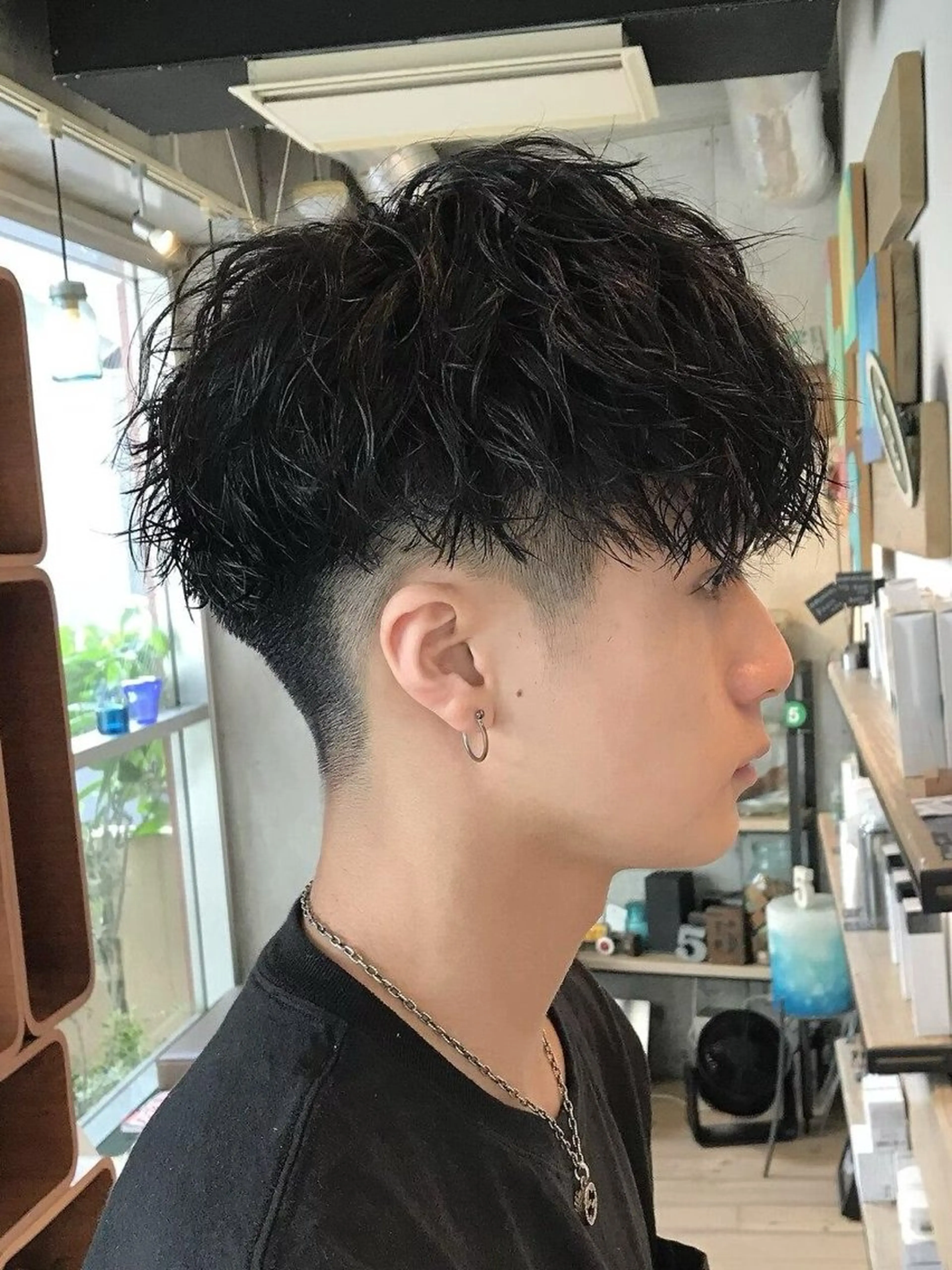 パーマ メンズ 当日予約⭕️ fifth渋谷太田のヘアスタイル
