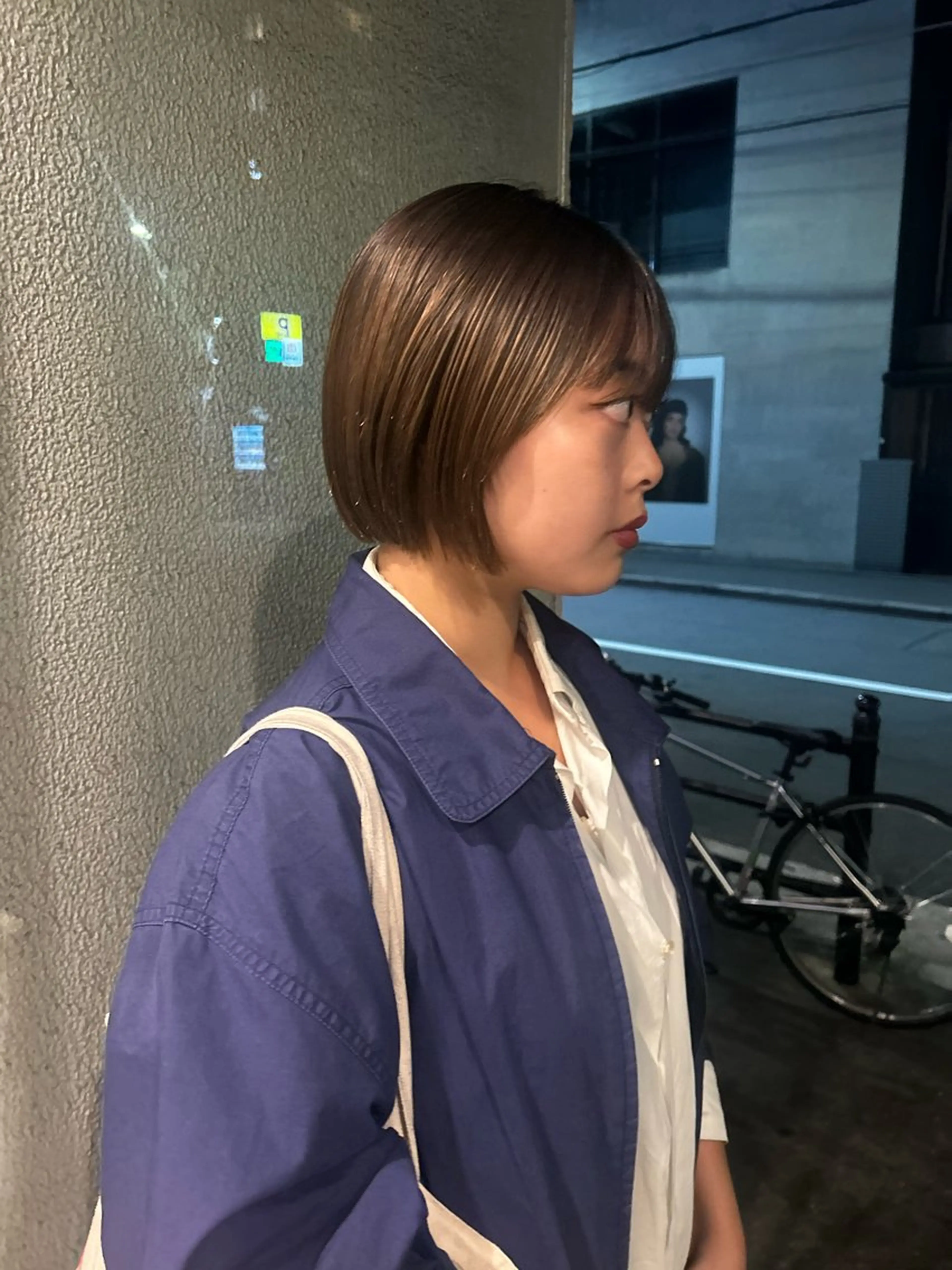 ショート hen所属・心斎橋/レイヤー/ ブリーチ/モエのヘアスタイル