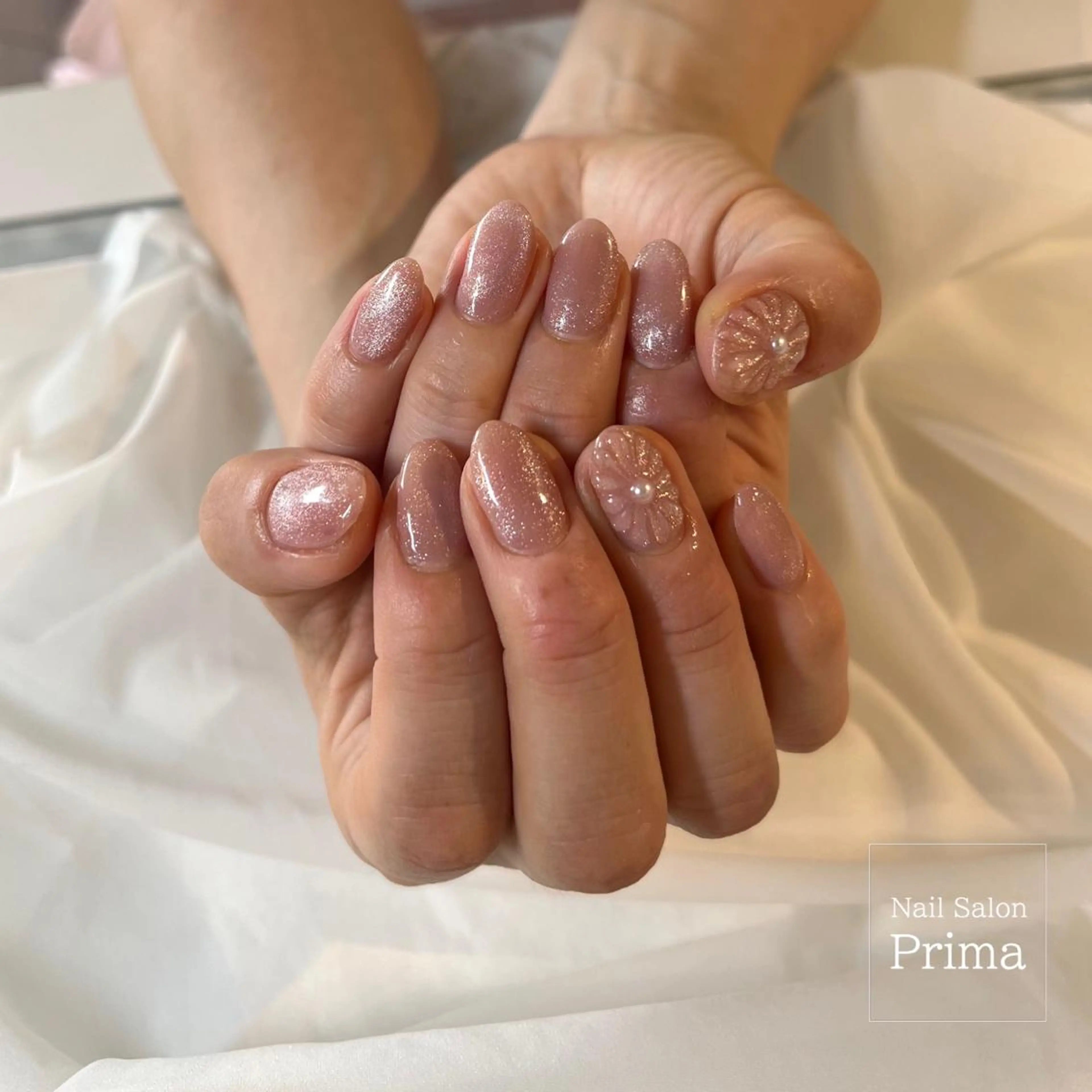 ミディアム ネイル SalonPrima Nail & Eyeのネイルデザイン