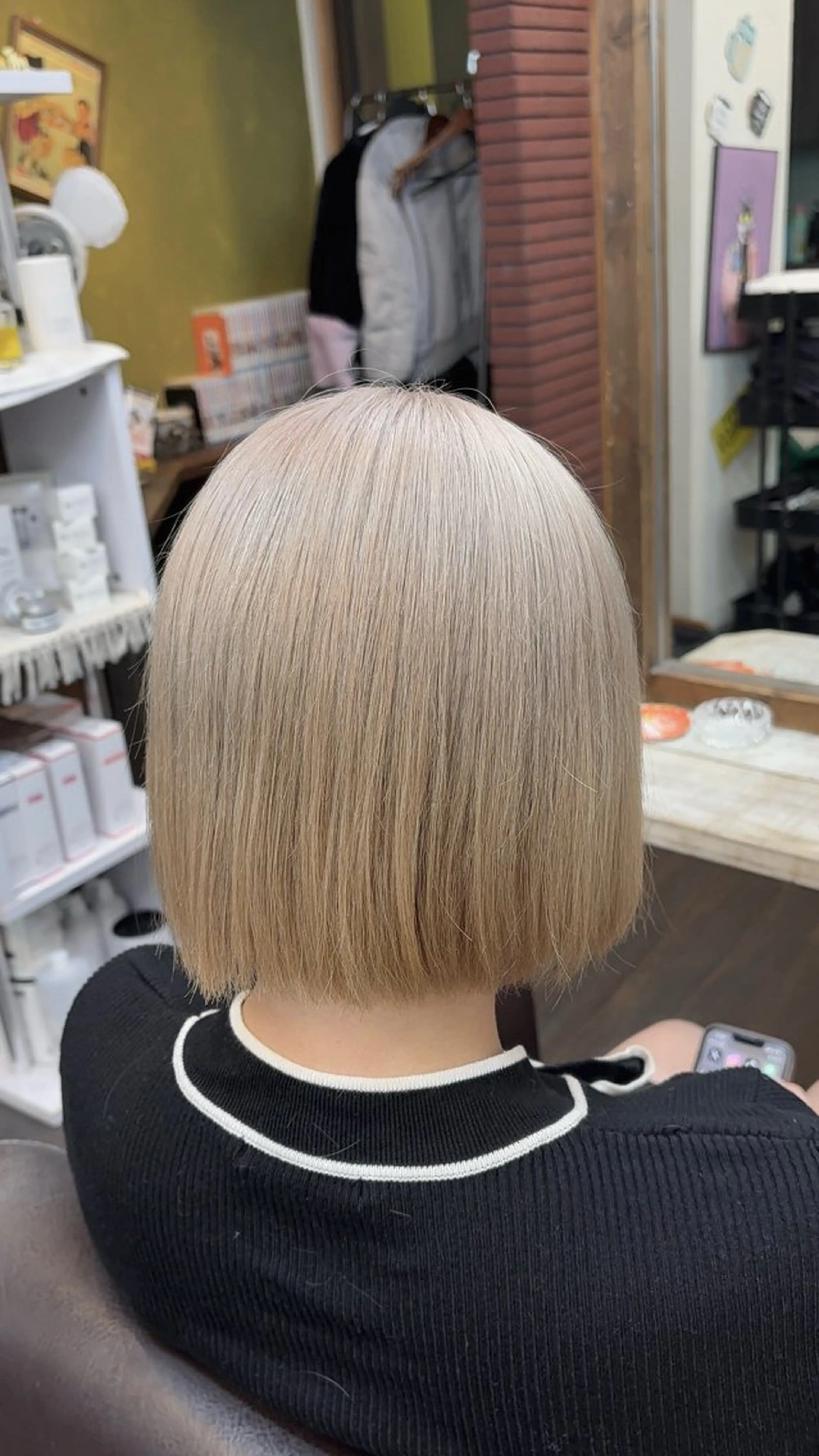 ショート カラー ヘアカラー エクステ/ハイトーン / 矢野 隼翔のヘアスタイル
