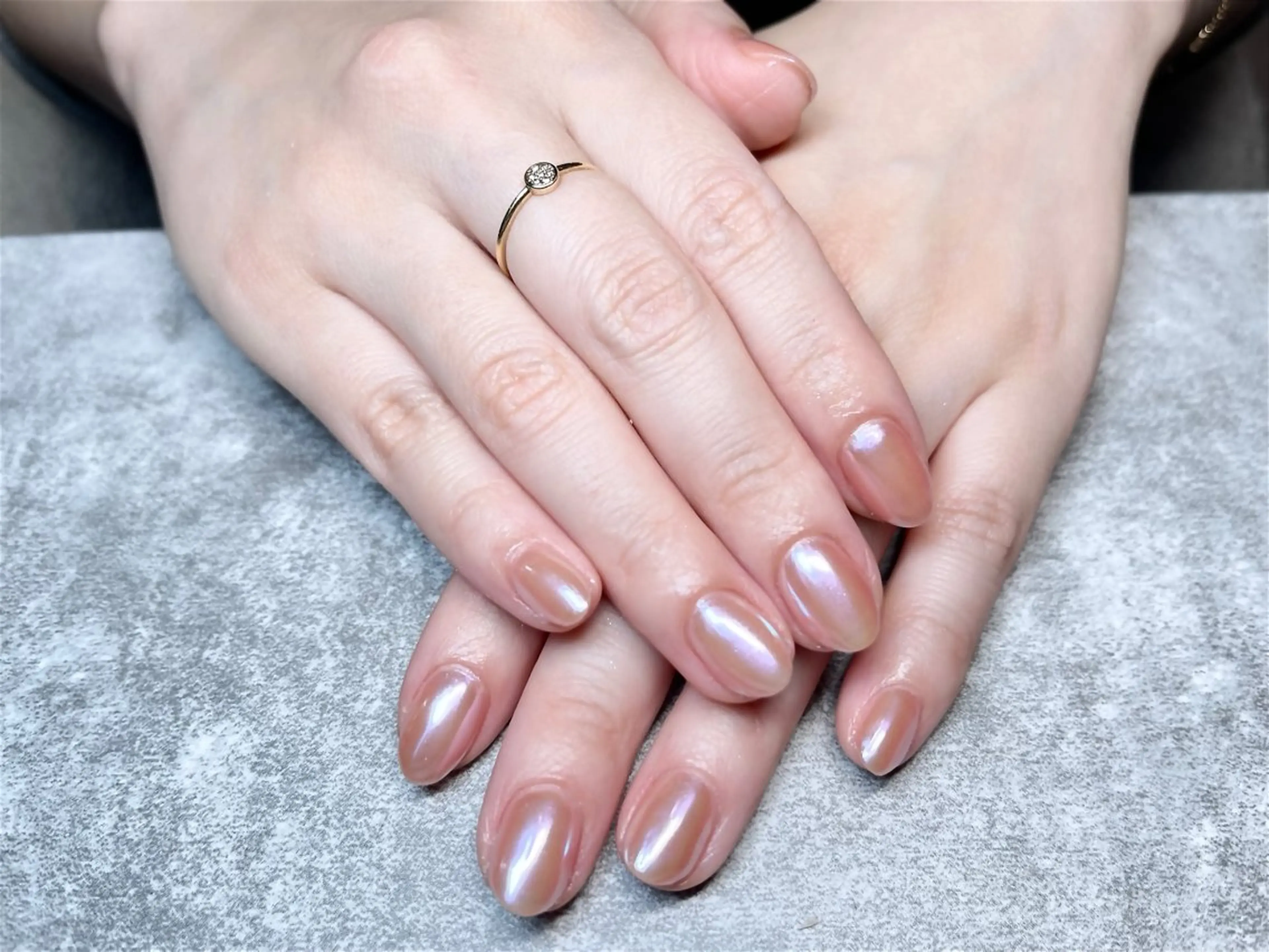 ネイル オーロラネイル ハンドネイル glance nailのネイルデザイン