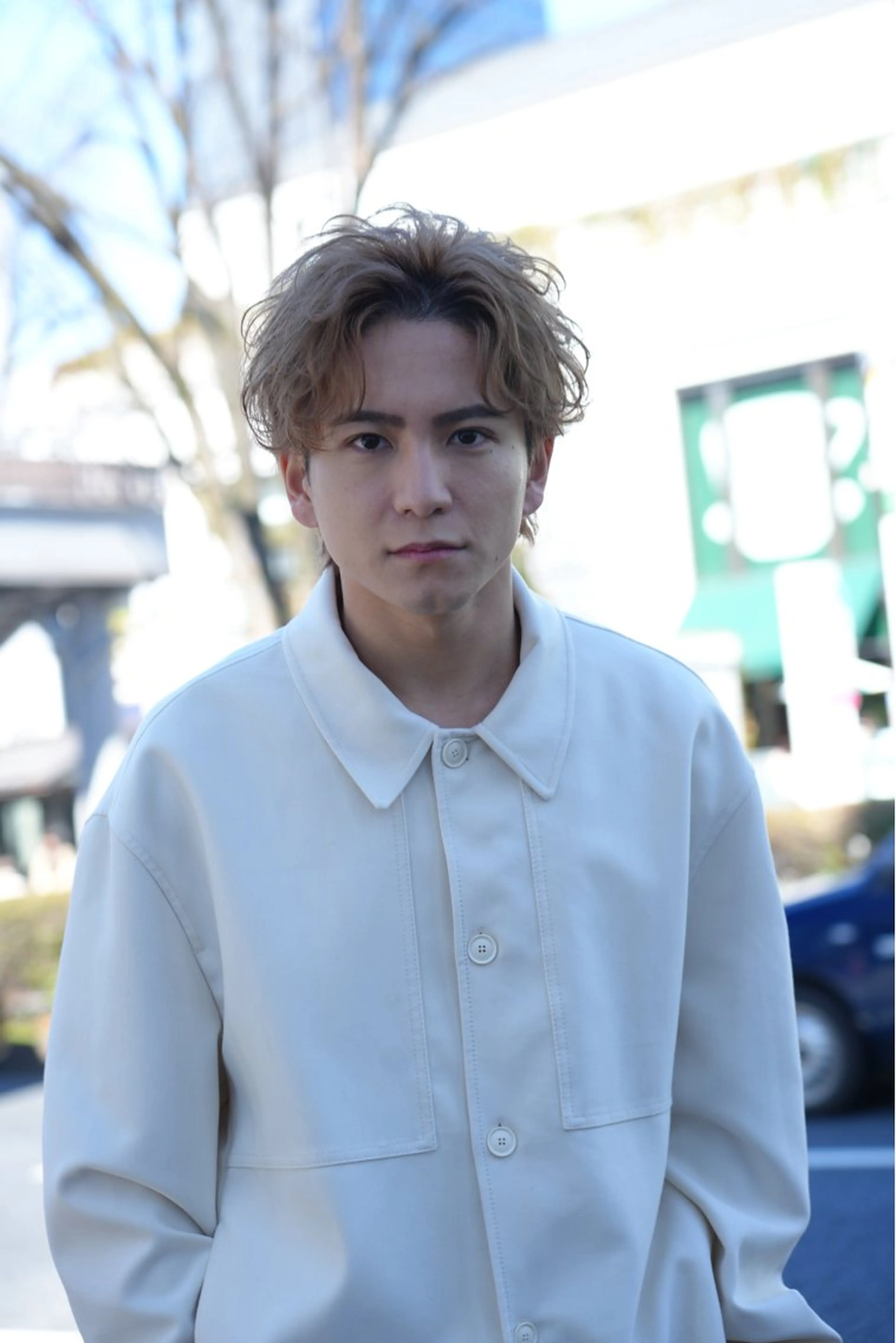 ショート パーマ メンズ カット パーマ トリートメント ヘアセット 美容師歴6年 fifth前比嘉💥のヘアスタイル