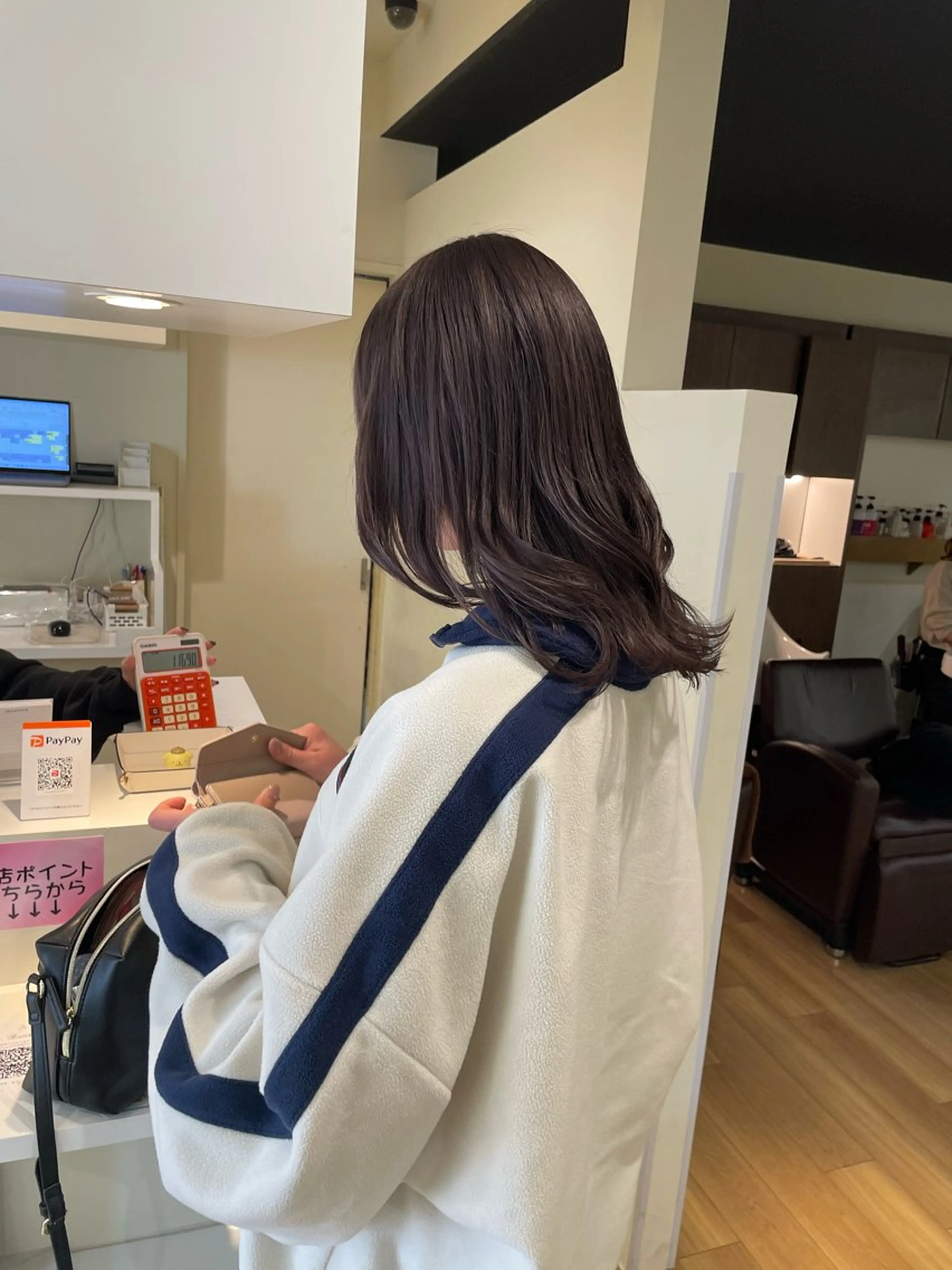 ミディアム カラー カット ヘアカラー トリートメント 韓国レイヤー🎀/ 顔周り特化🎀/豊田のヘアスタイル