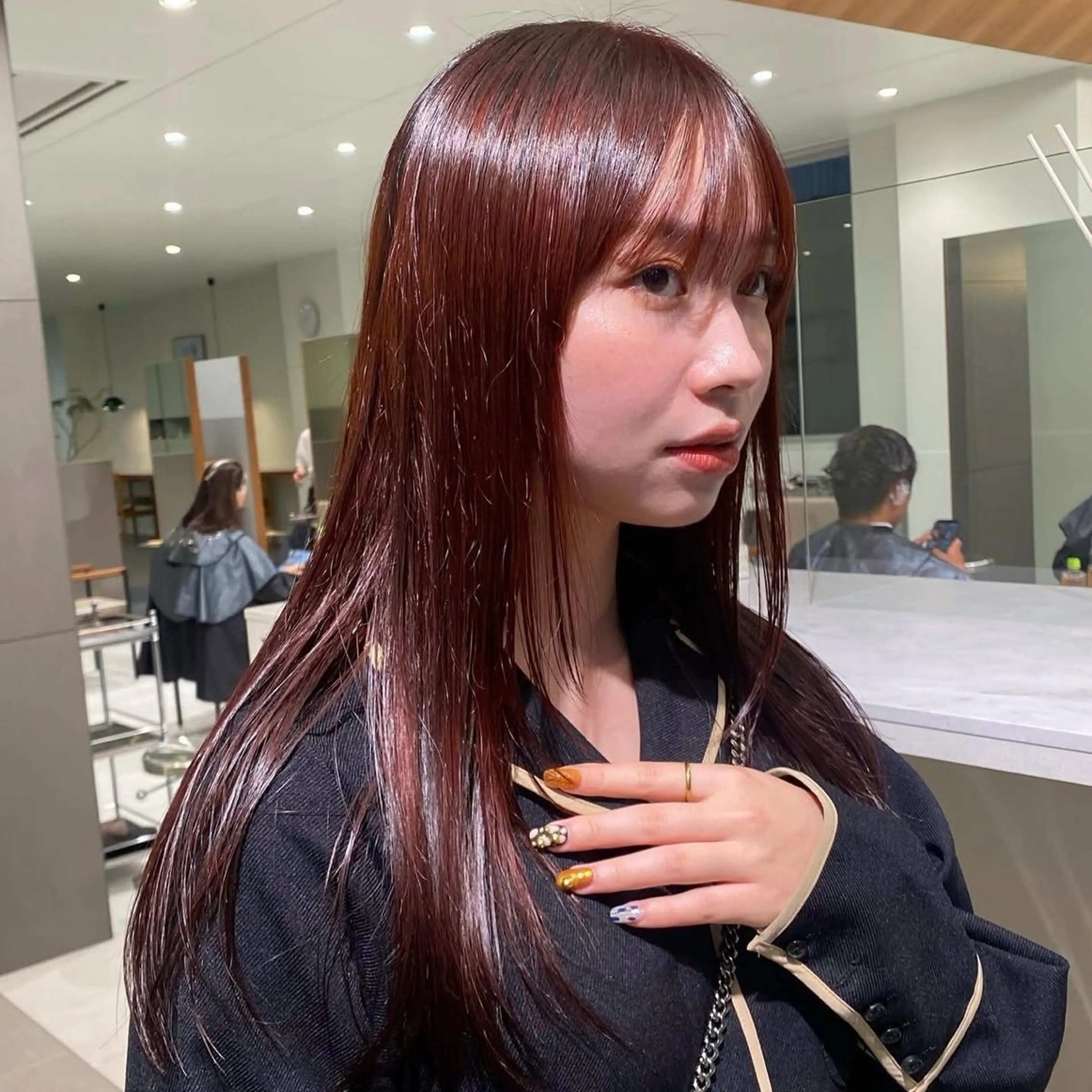 ロング カラー ベージュカラー 透明感カラー ダブルカラー ヘアカラー トリートメント 高発色ブリーチ/ ハイレイヤー🪽aiのヘアスタイル