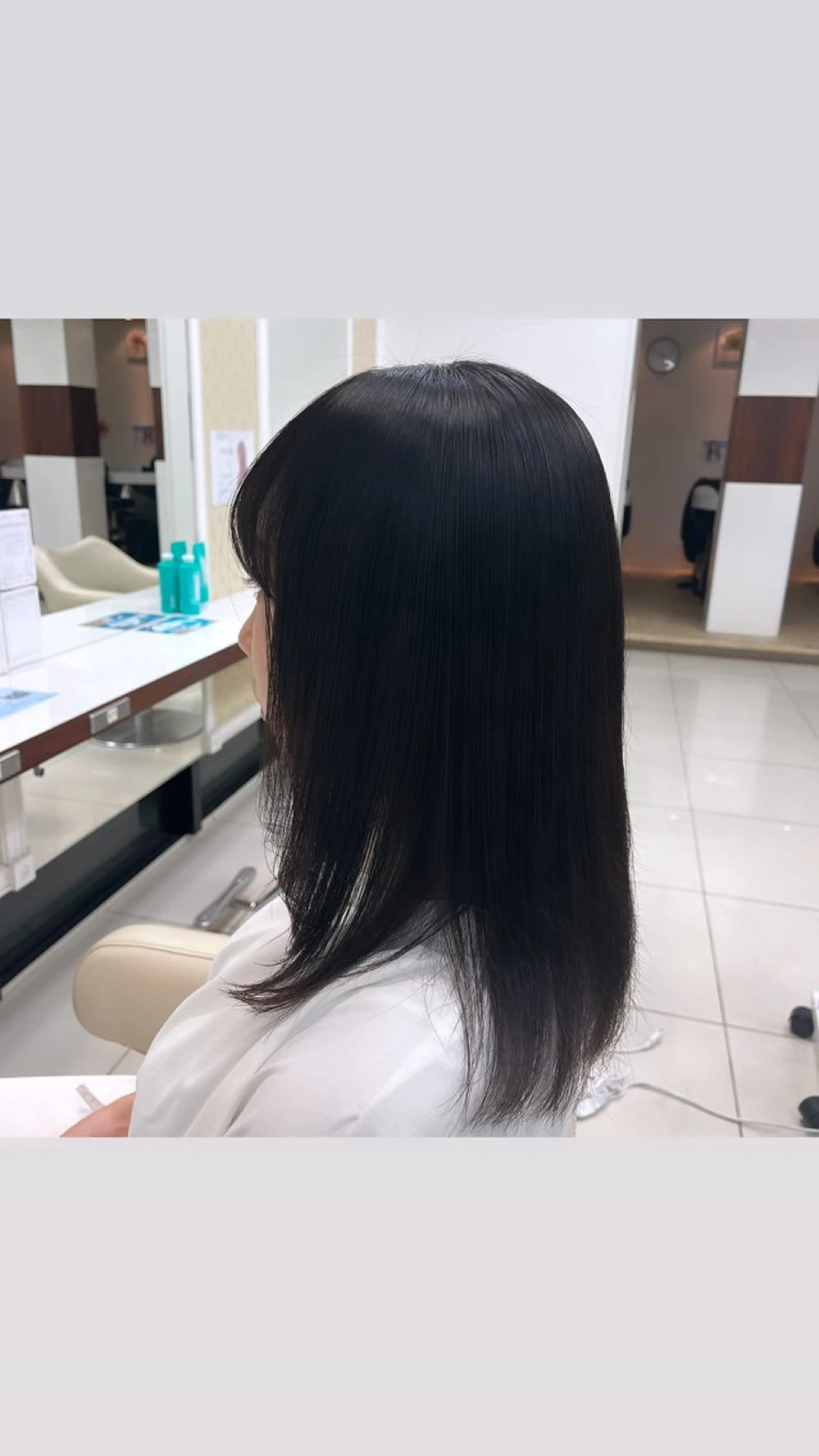 ロング 縮毛矯正 店舗指名No.1 吉岡　弘のヘアスタイル