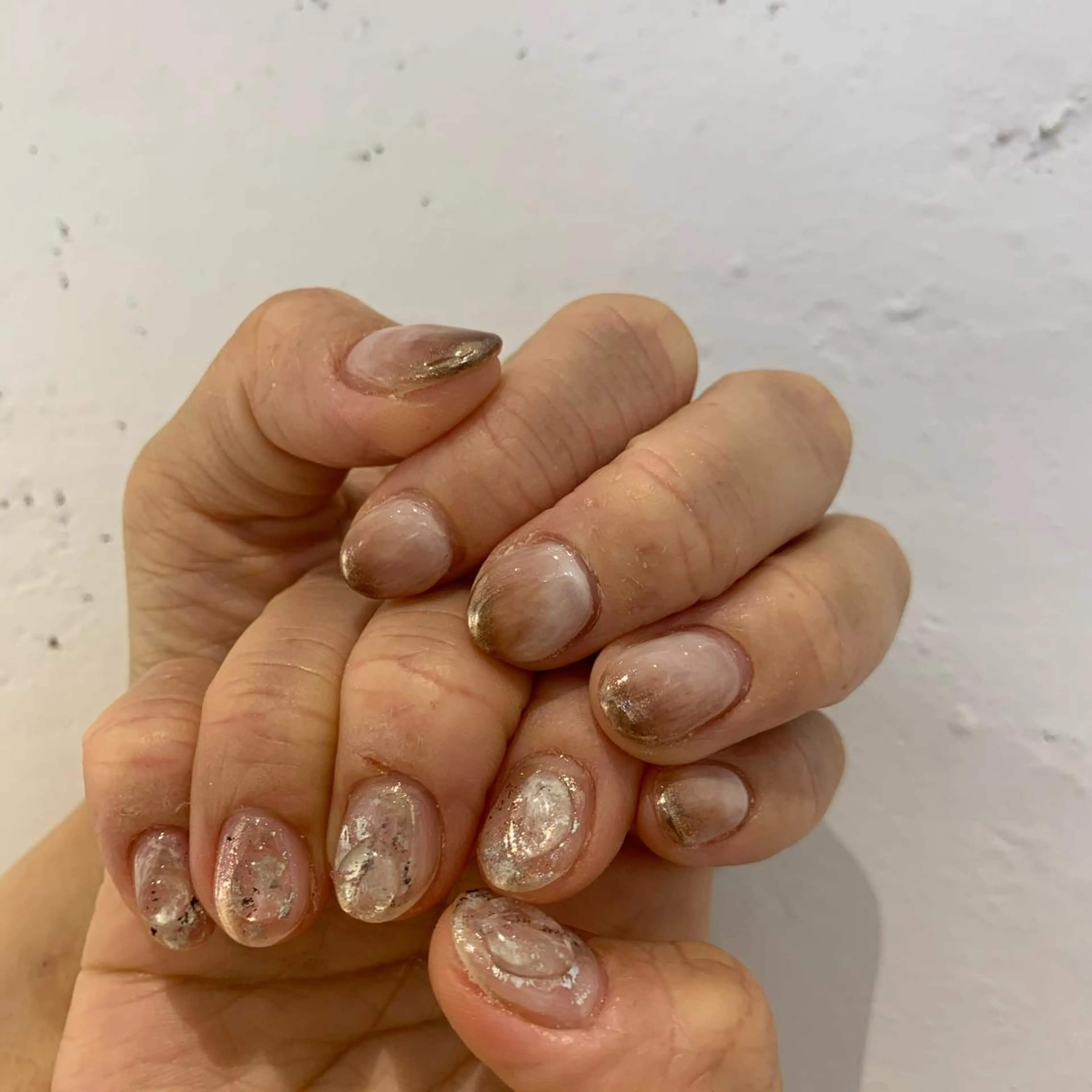 カラー ネイル ハンドネイル 【淡色color/ nail】maikoのネイルデザイン