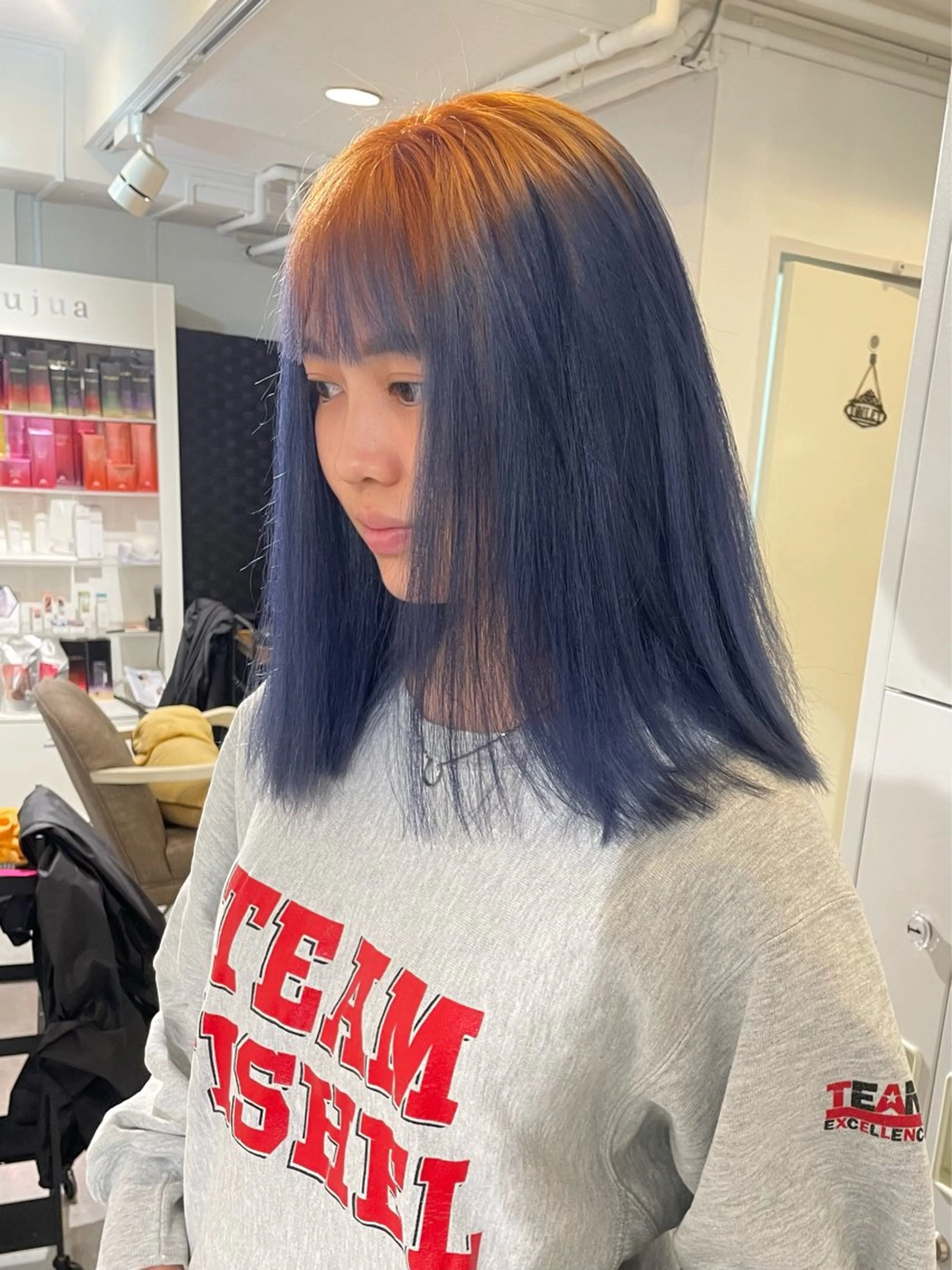 💚色落ちまで可愛い 髪質改善カラーゆうまのヘアスタイル