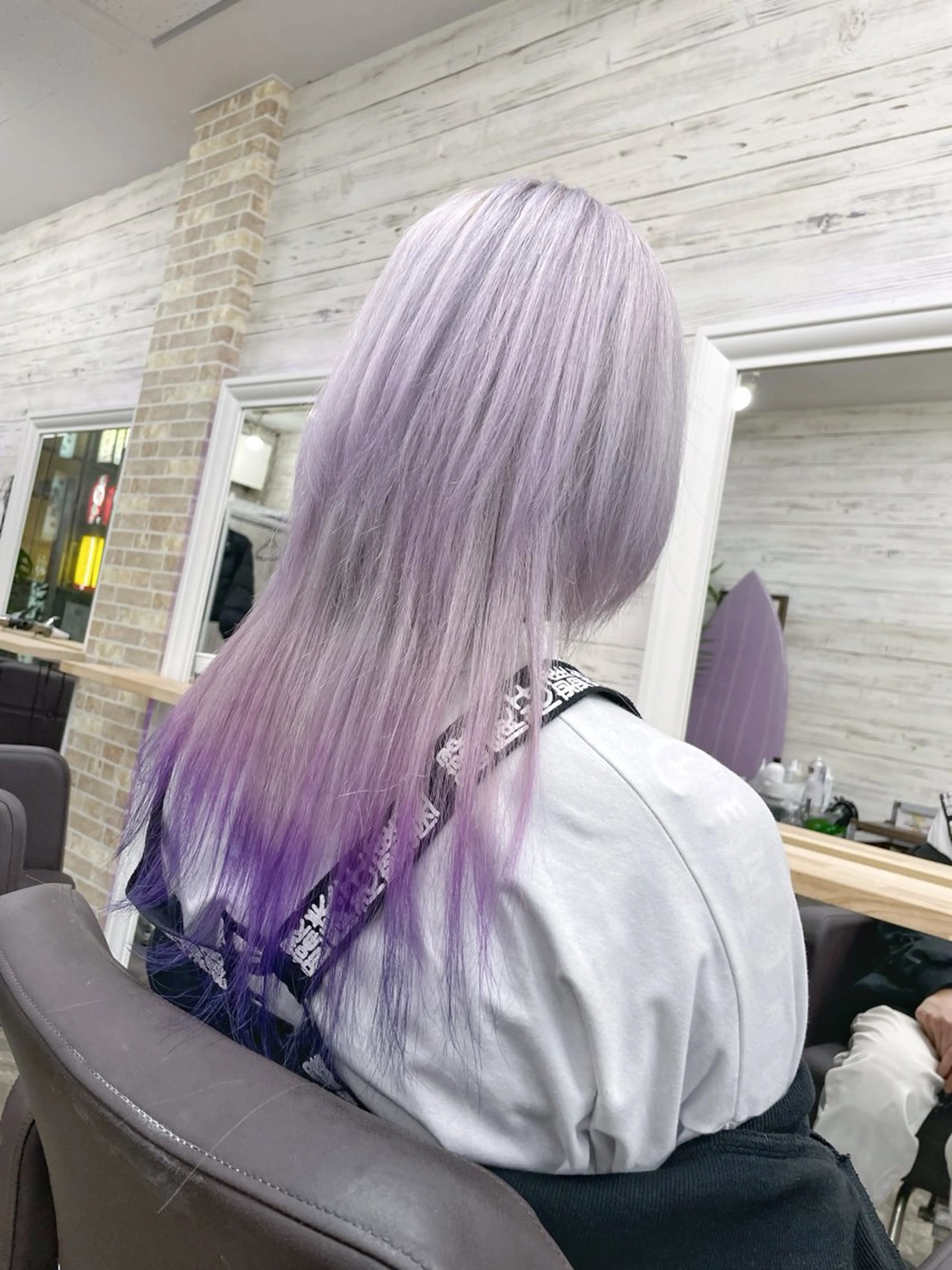 ミディアム カラー ブリーチ ケアブリーチ デザインカラー カット ヘアカラー 北沢 隆のヘアスタイル