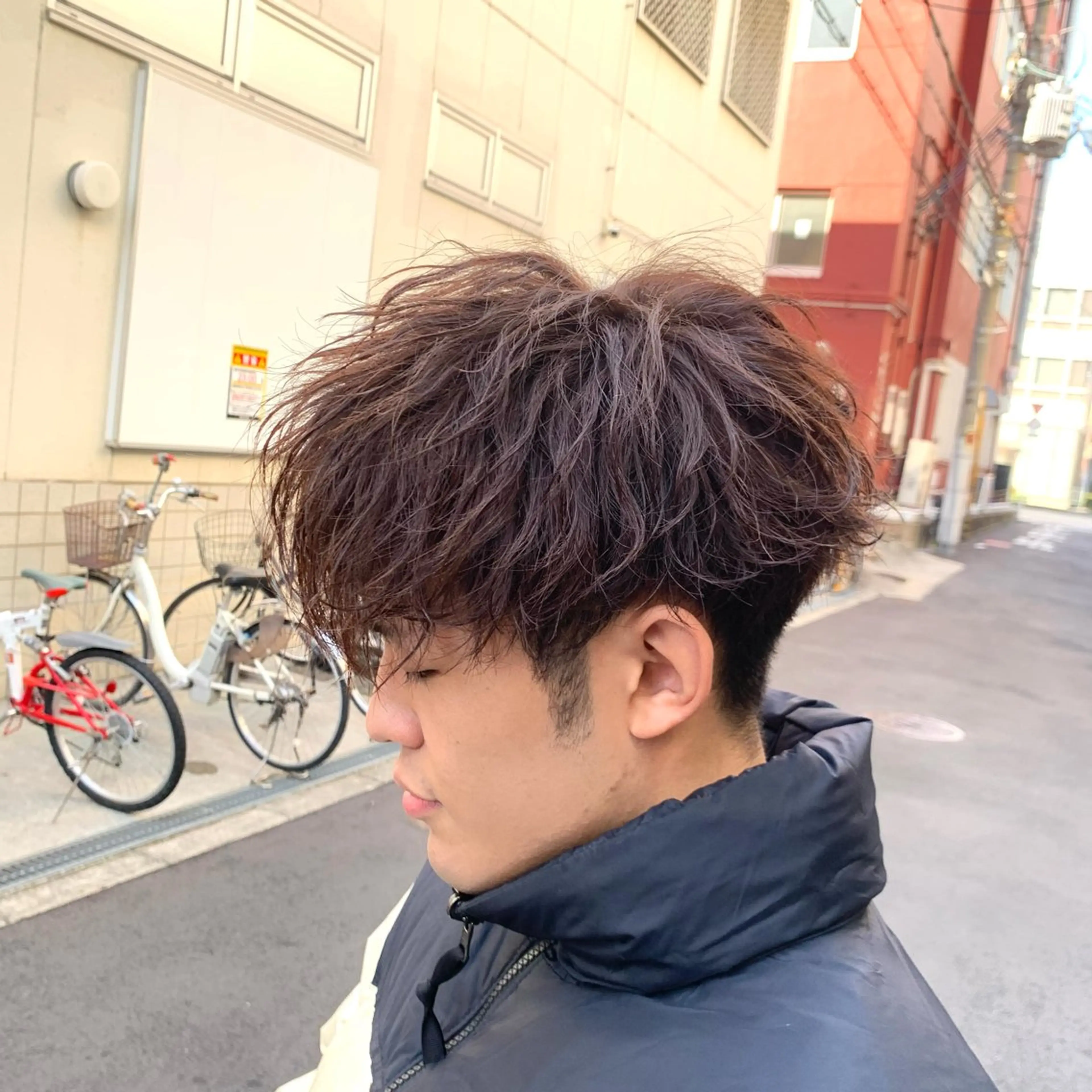 メンズ 濱口 健慎のヘアスタイル