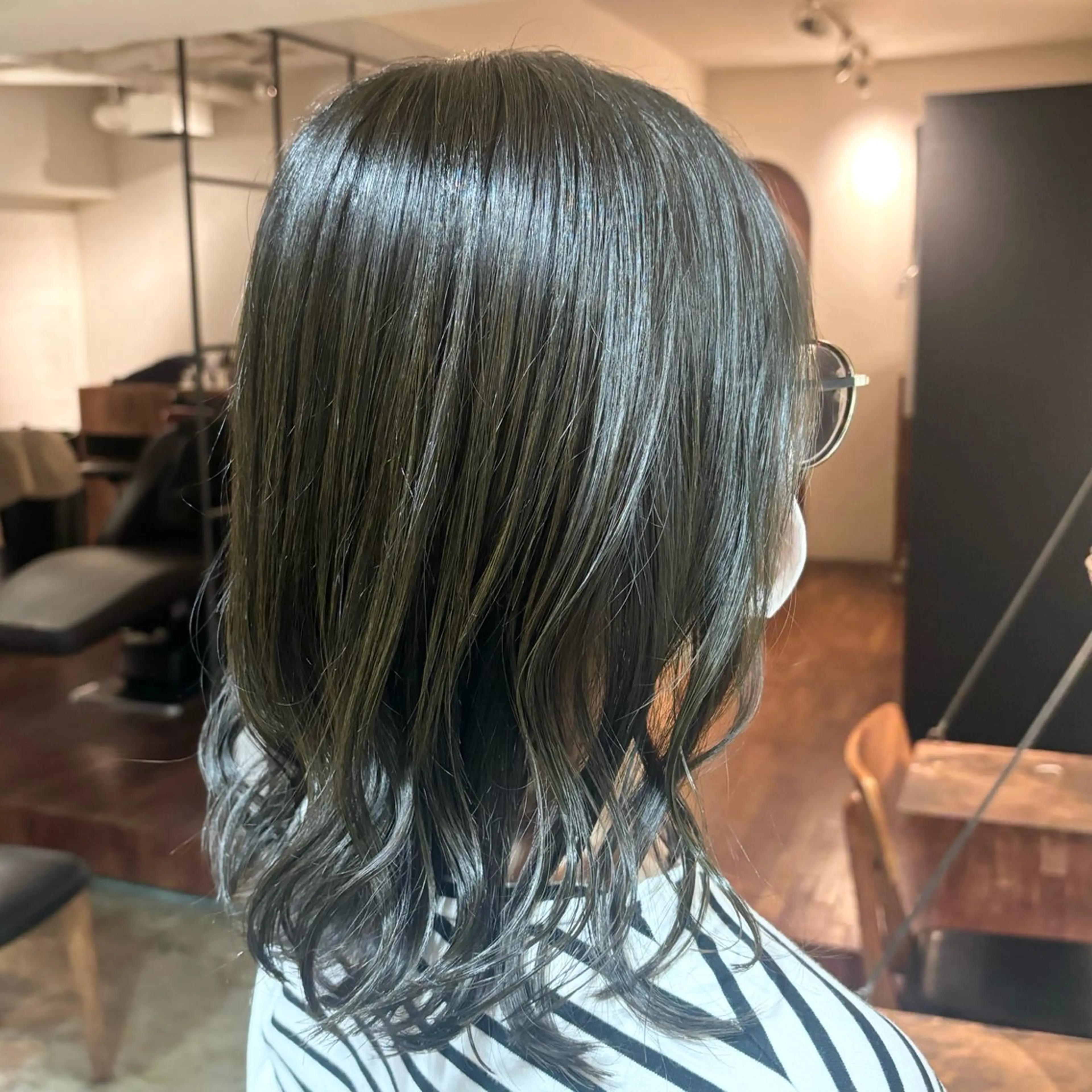 ミディアム カラー ⌇透明感color 🌹ᴍᴇɢᴜᴍɪ ⌇のヘアスタイル