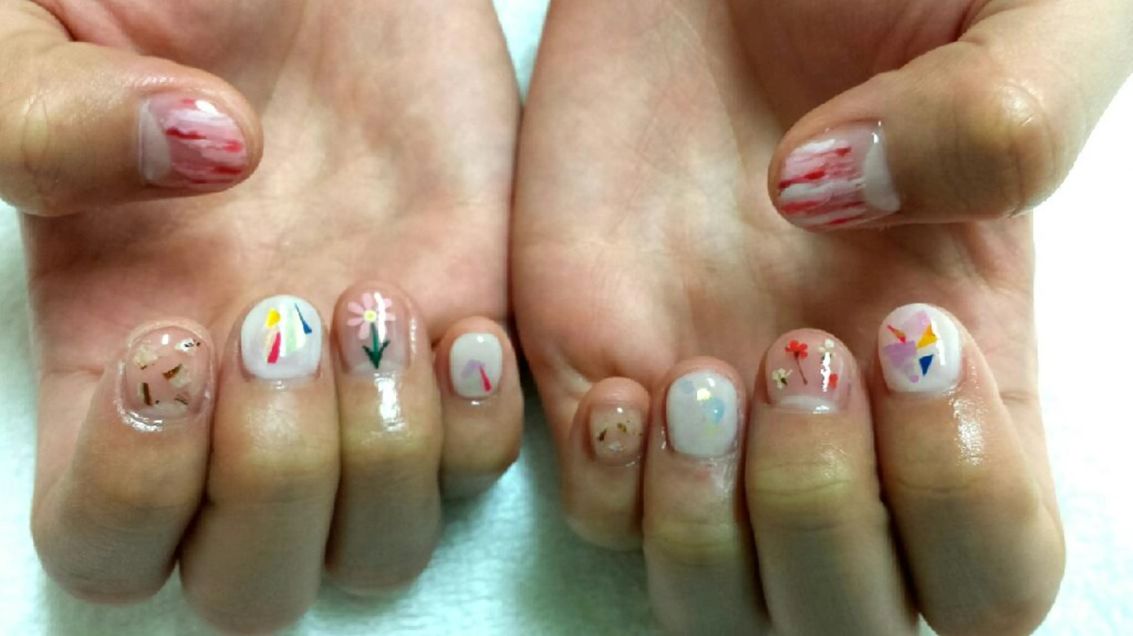 ネイル 河野ちえ (雑誌掲載サロン)のネイルデザイン