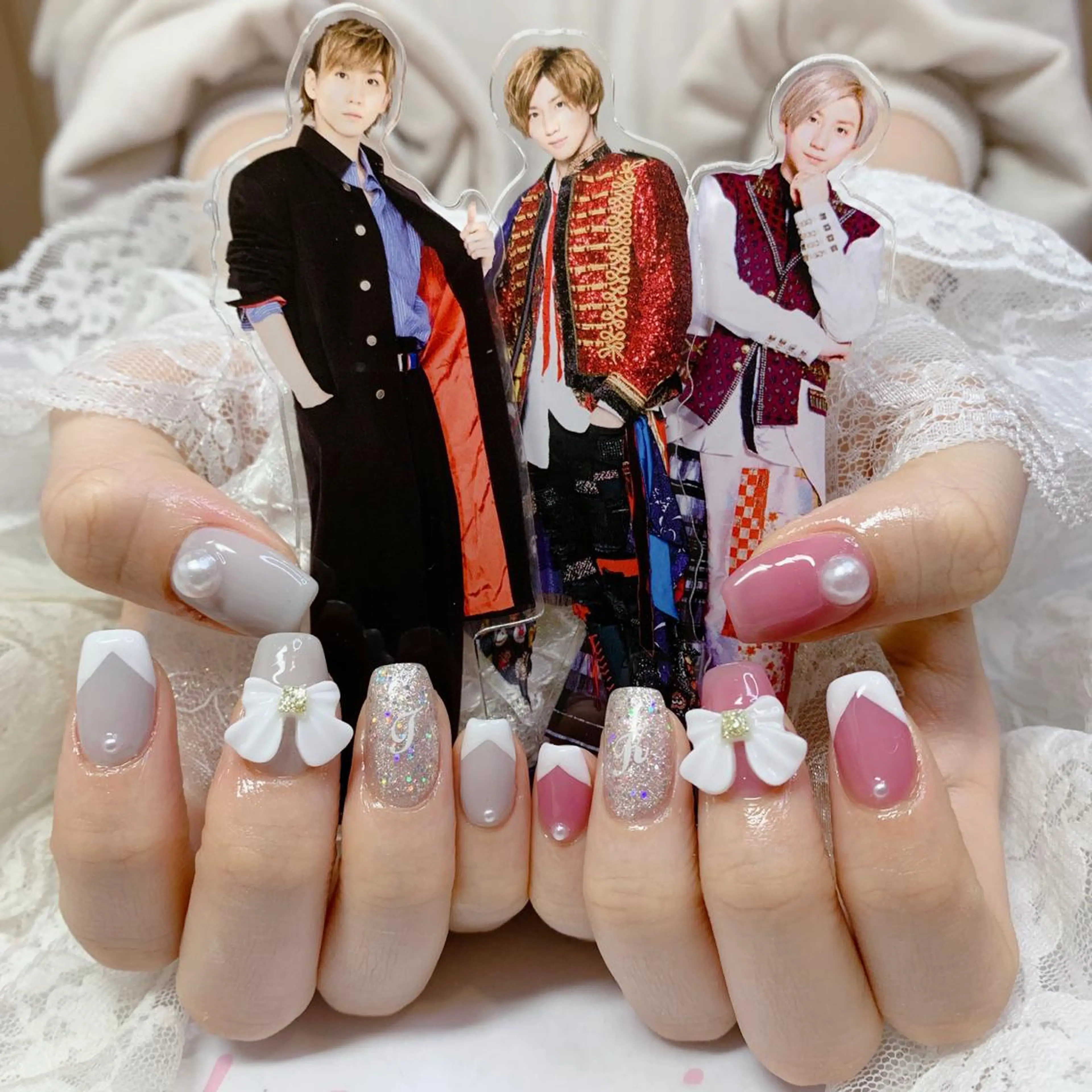 ネイル ハンドネイル La neige* yuki 🥯🍑のネイルデザイン