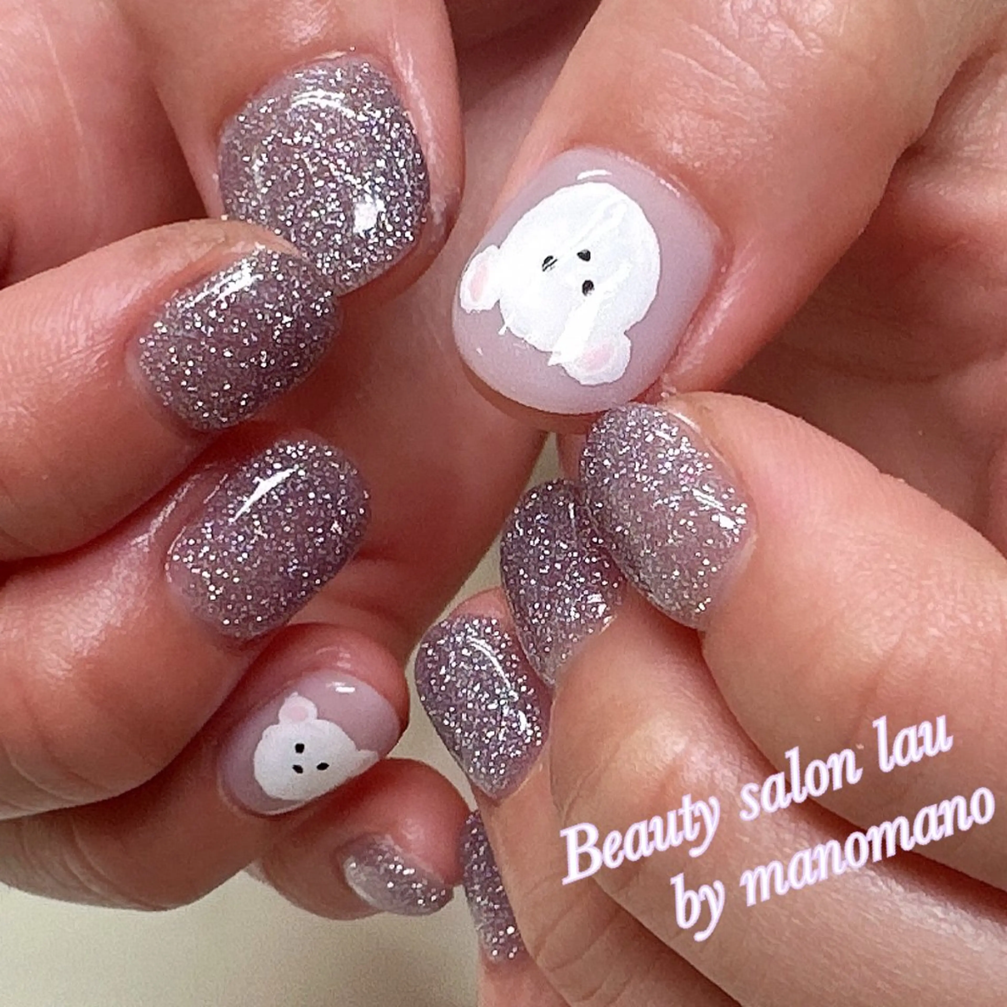 ネイル ハンドネイル ラウバイマノマノ なかざとのネイルデザイン