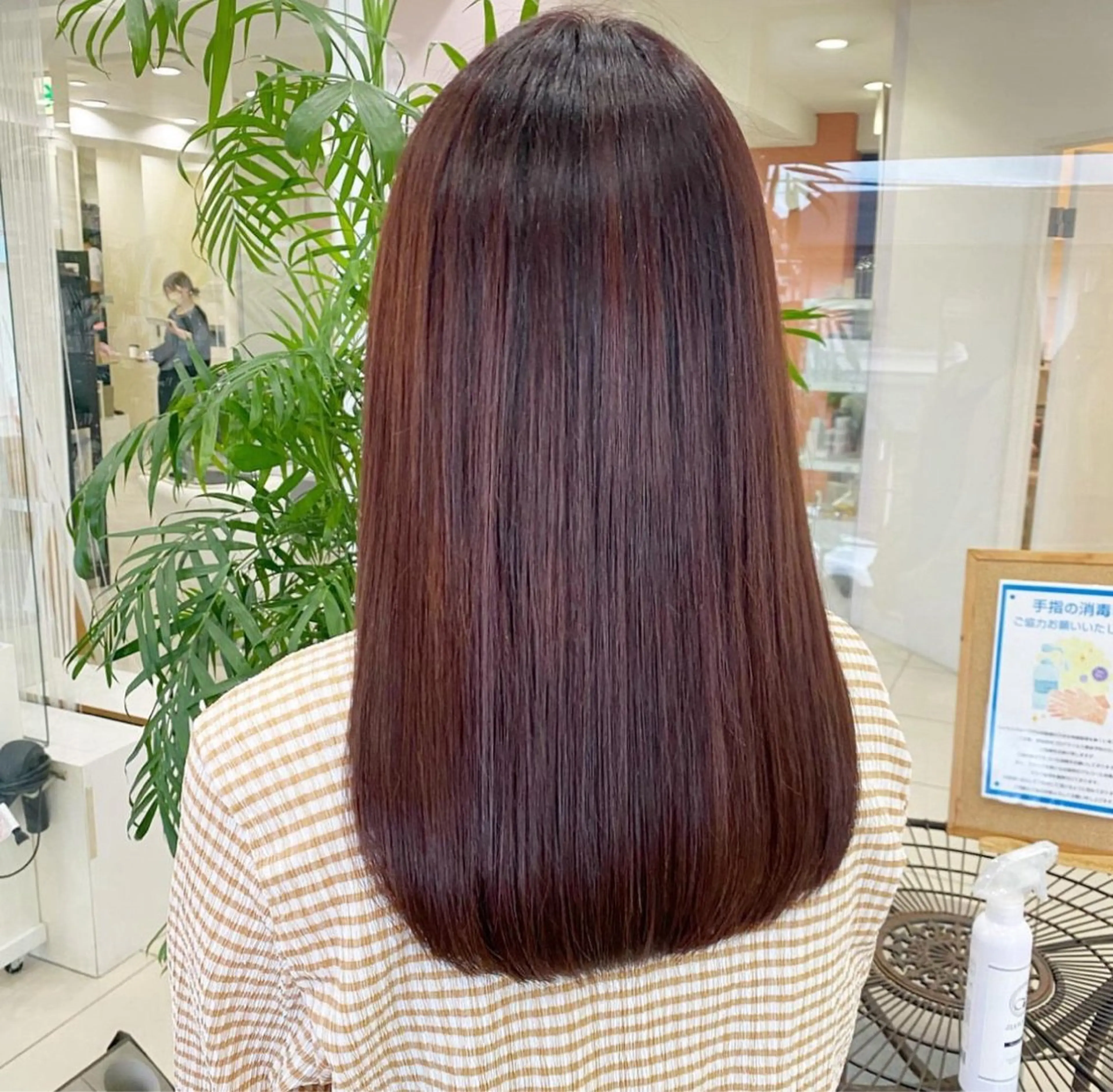 ロング カラー ボブ、韓国特化 ✨中野悠のヘアスタイル