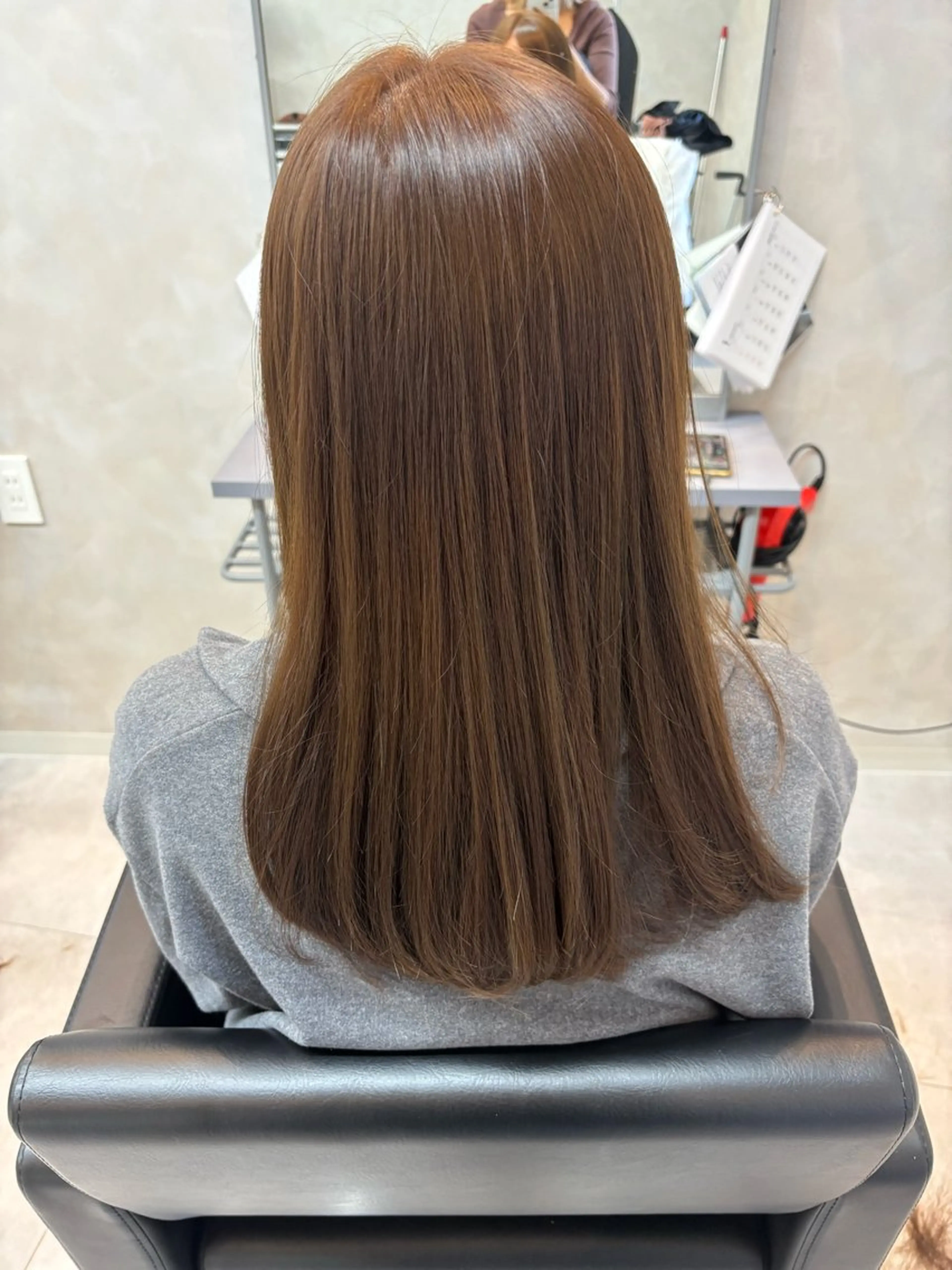 ロング 茶谷 沙穂のヘアスタイル