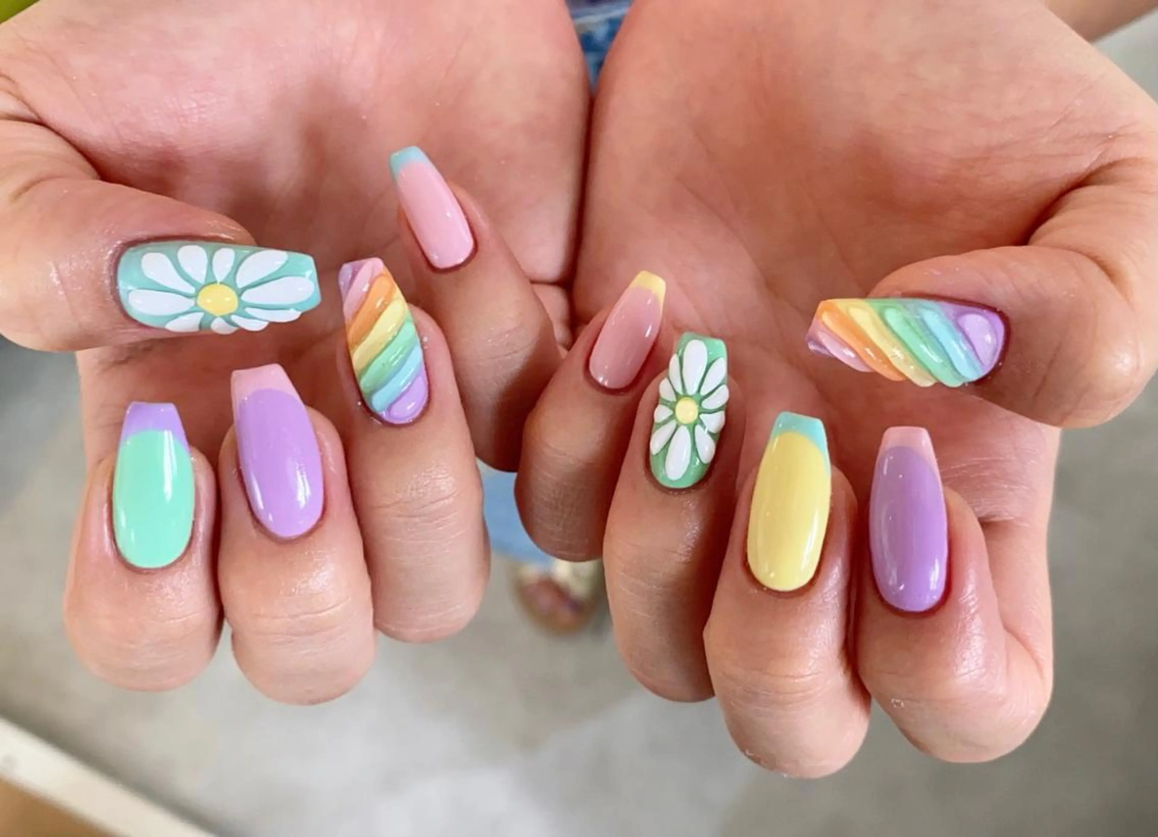 ネイル joie ange難波店所属・田邊 早也香のネイルデザイン