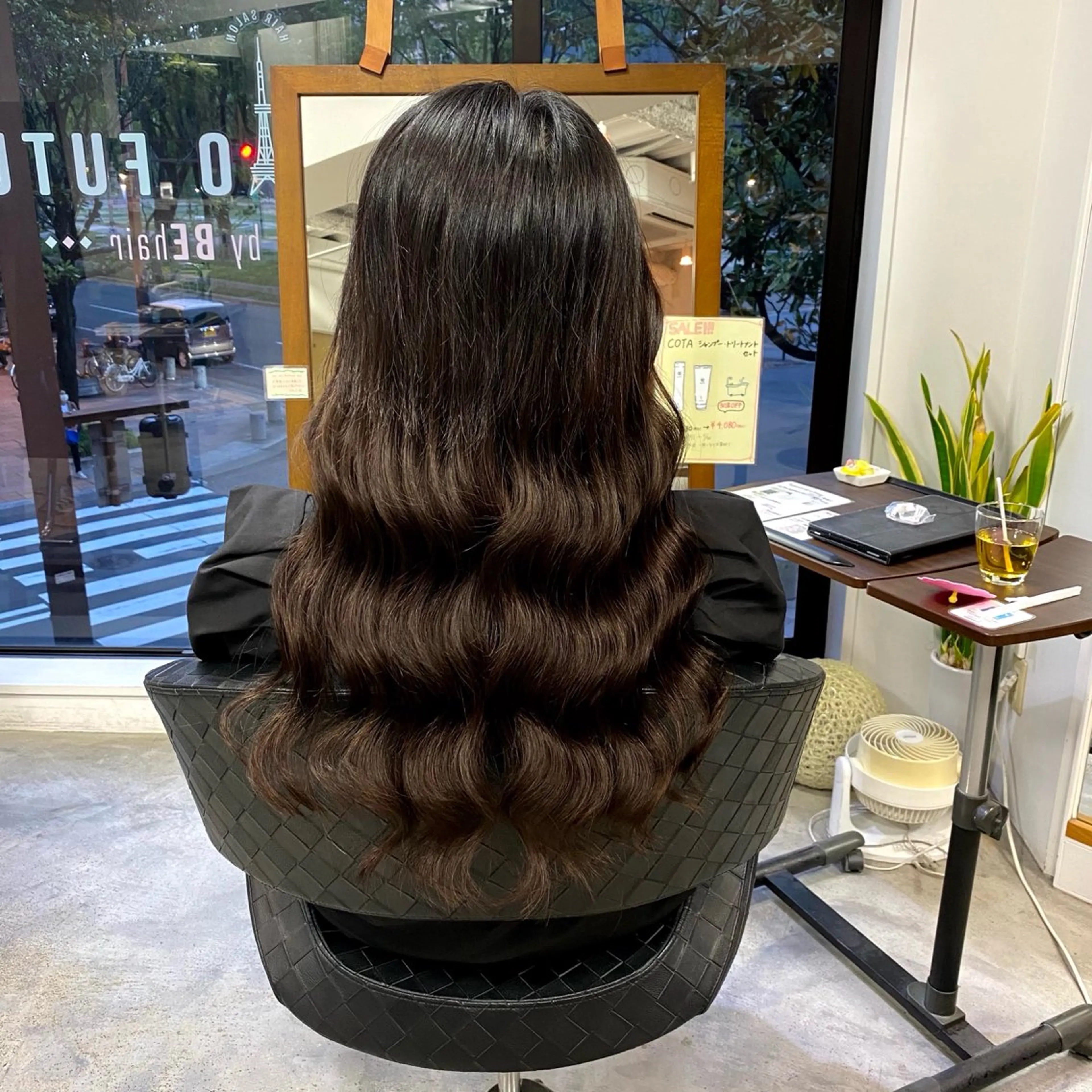 ロング エクステ 小川 ひかるのヘアスタイル
