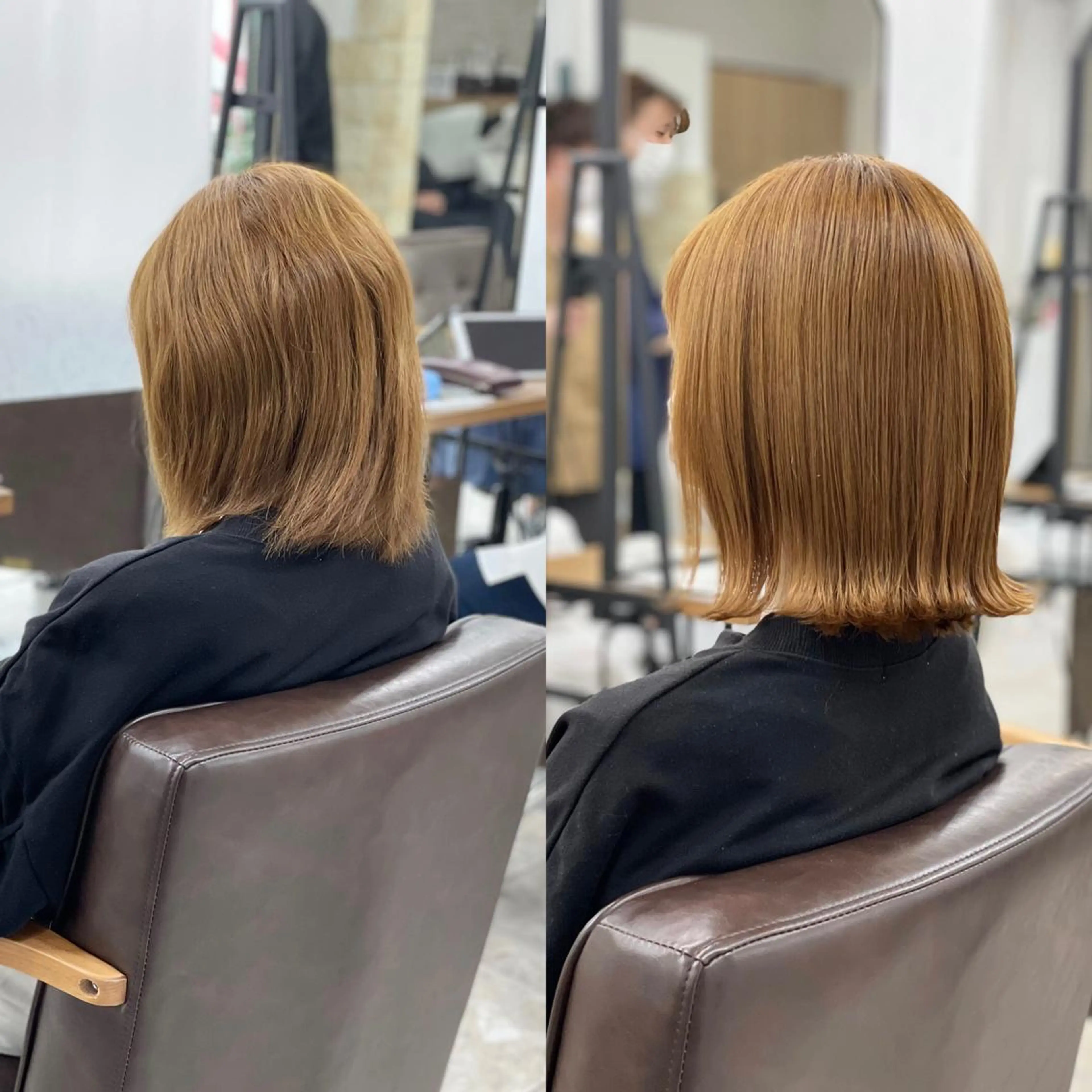 ミディアム カラー 外ハネヘア 相武台ショート特化 💐川崎希💐のヘアスタイル