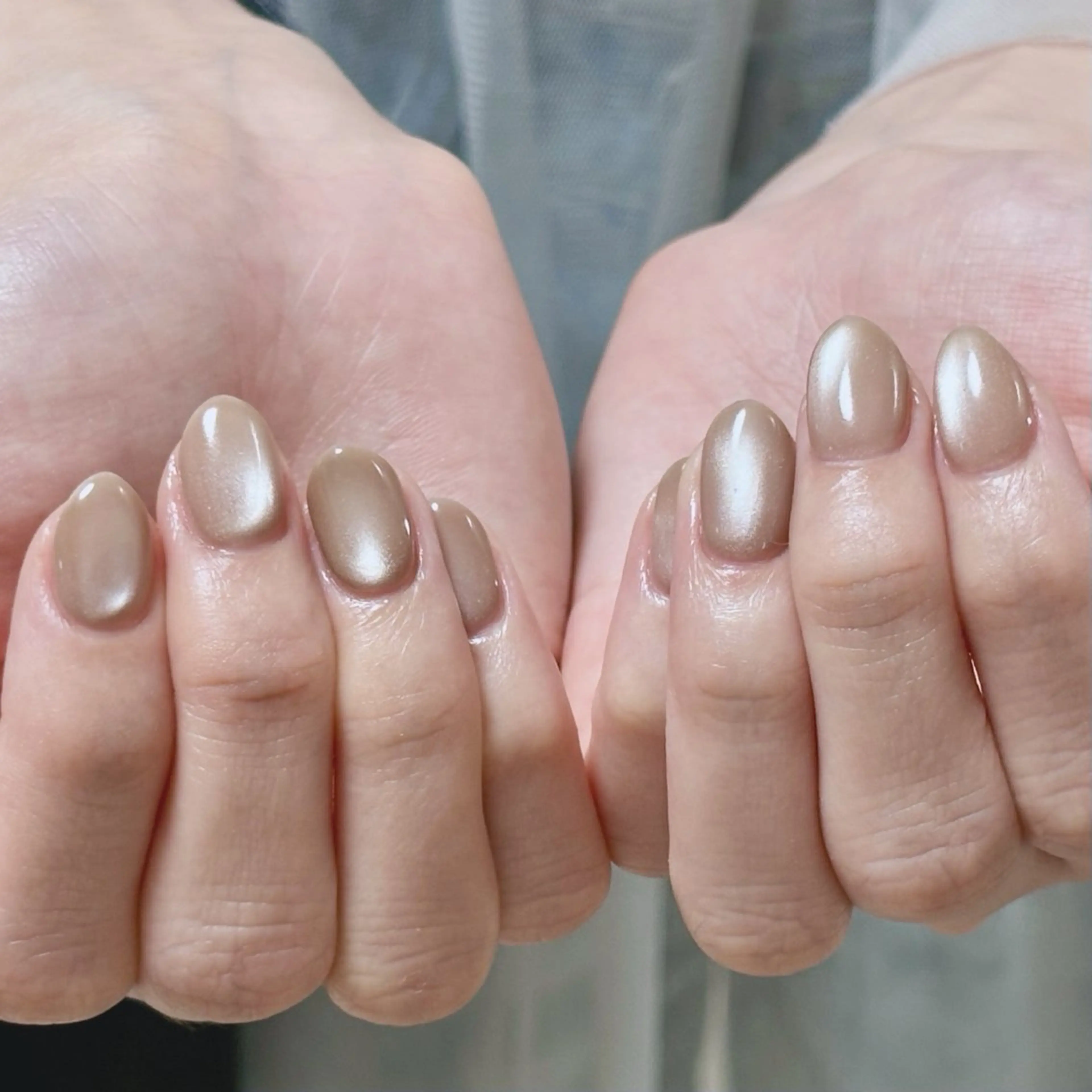 ネイル マグネットネイル ニュアンスネイル ワンホンネイル ハンドネイル IYOU NAIL町田店所属・IYOUNAIL- Piggyのネイルデザイン