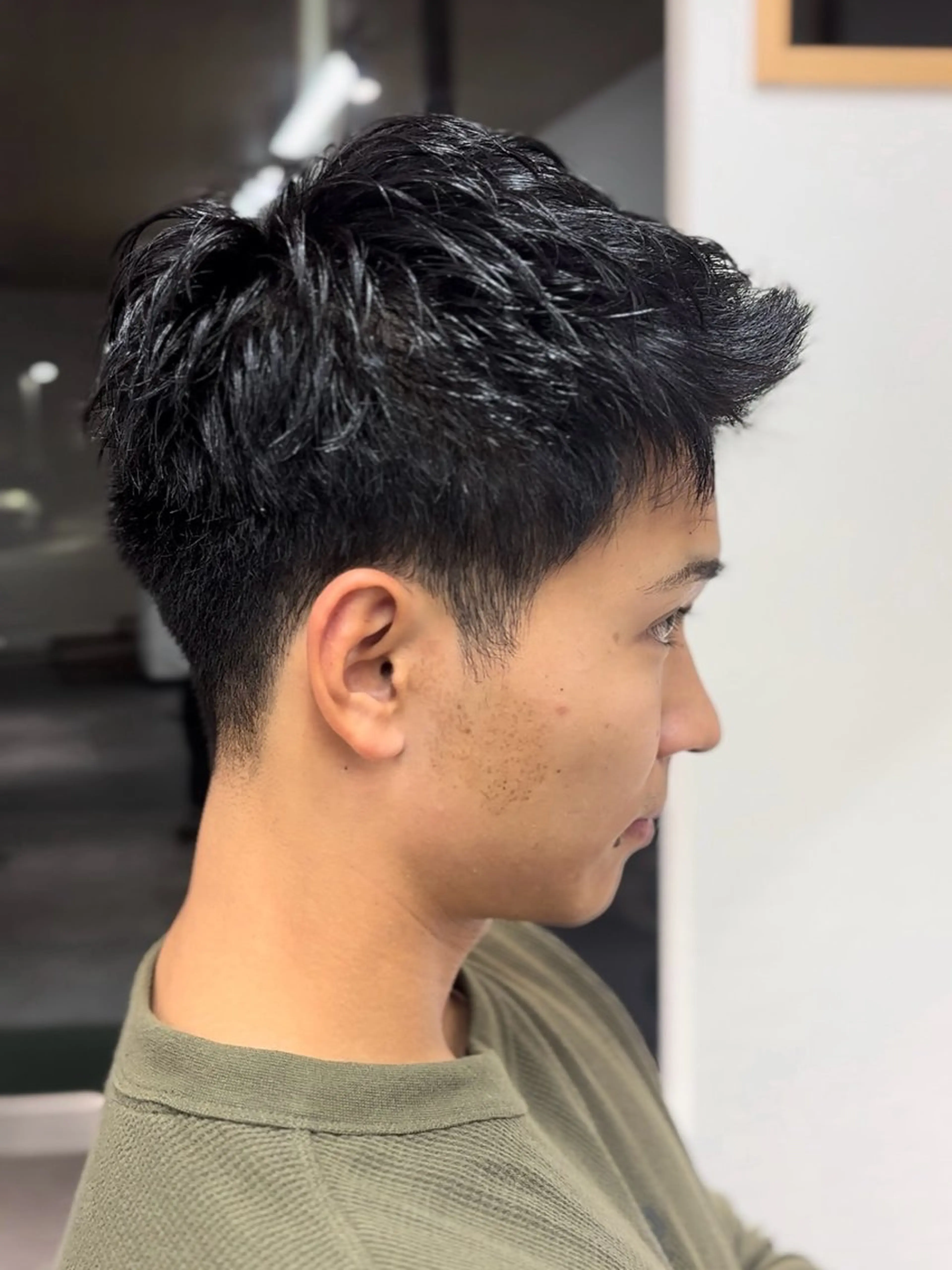 ショート パーマ メンズ メンズパーマ ショートヘア メンズサロンNook所属・メンズ特化/メンズカ ット/Takumaのヘアスタイル