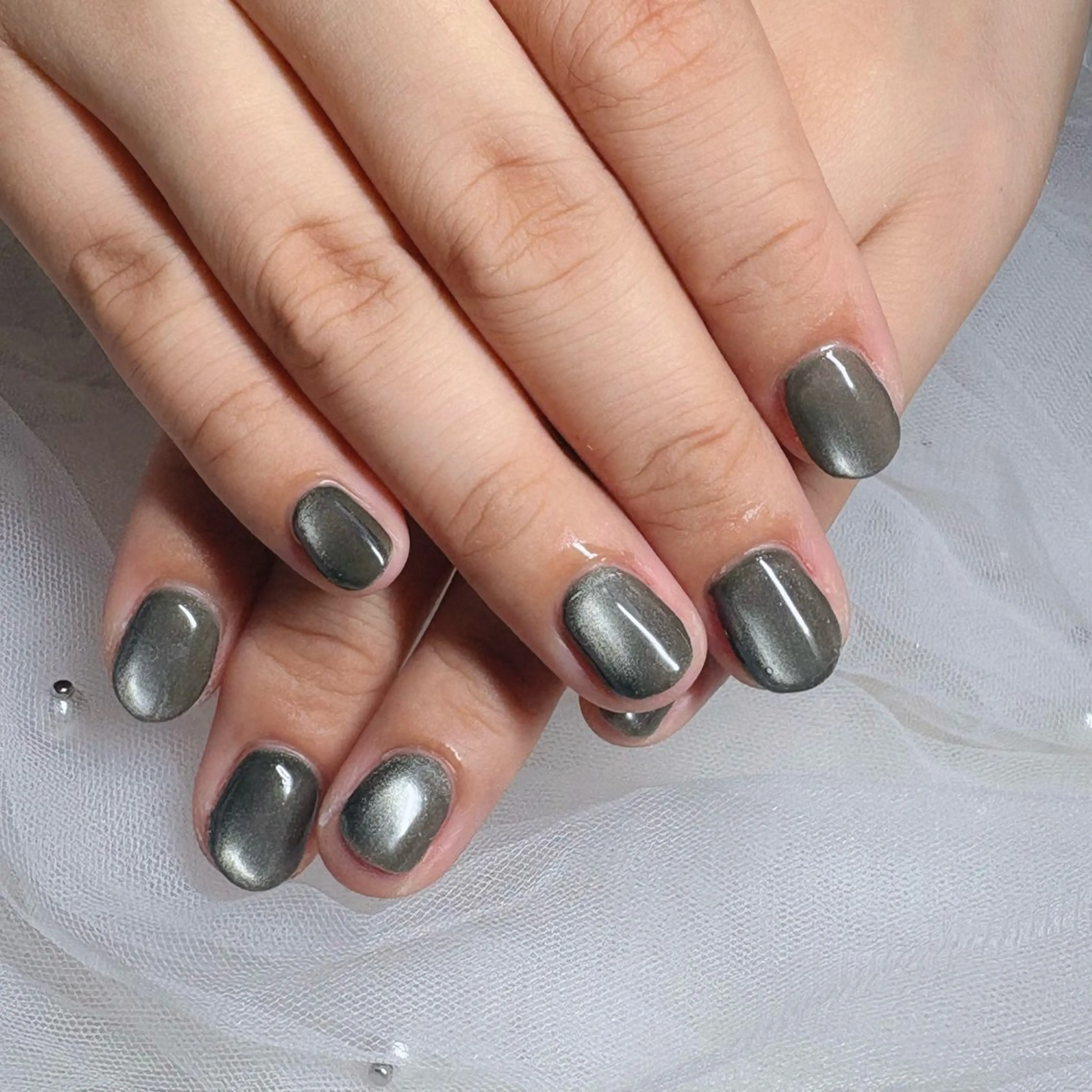 ネイル マグネットネイル ハンドネイル cerisier 坂本のネイルデザイン