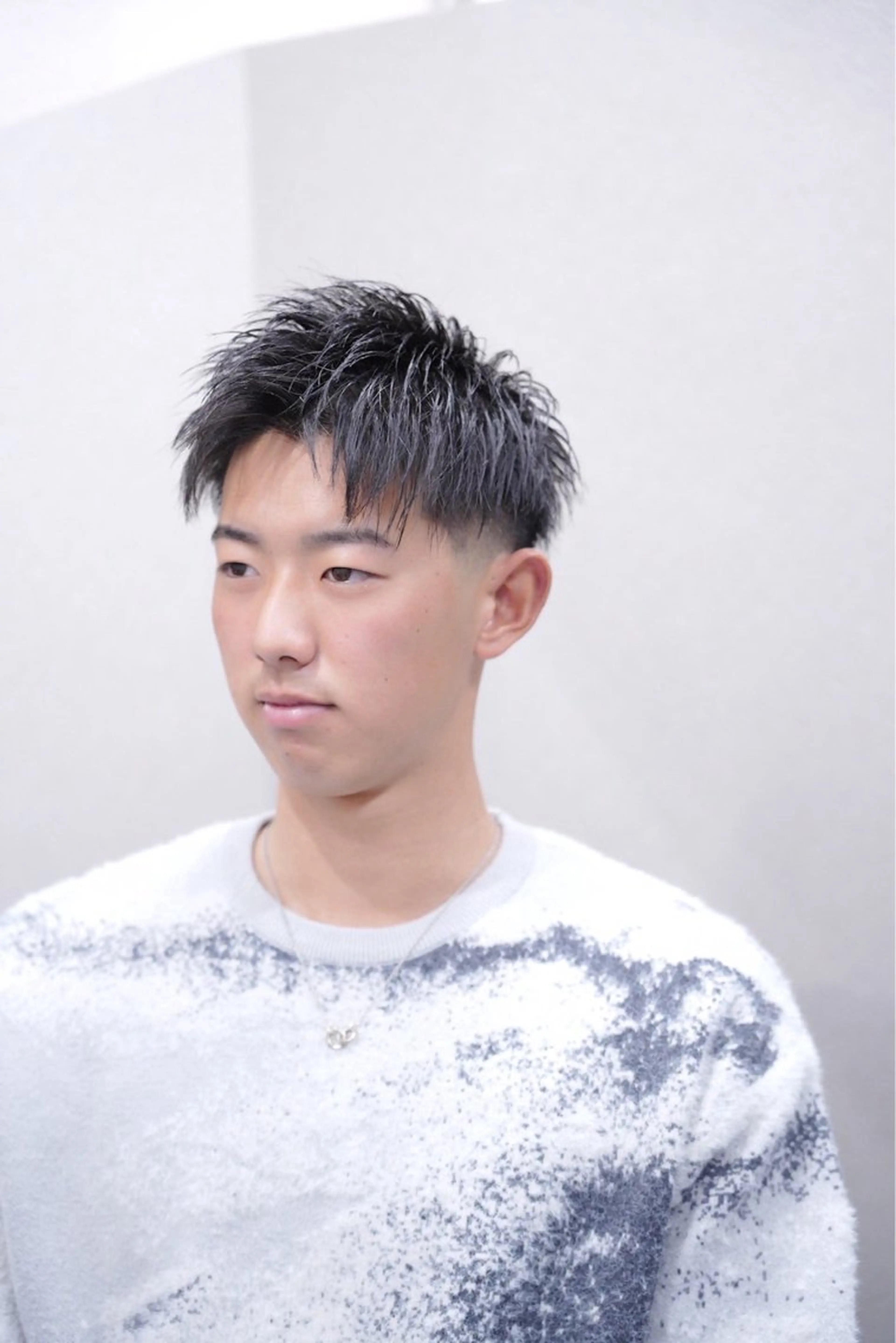 ショート カット ヘアセット 山口 孔聖のヘアスタイル