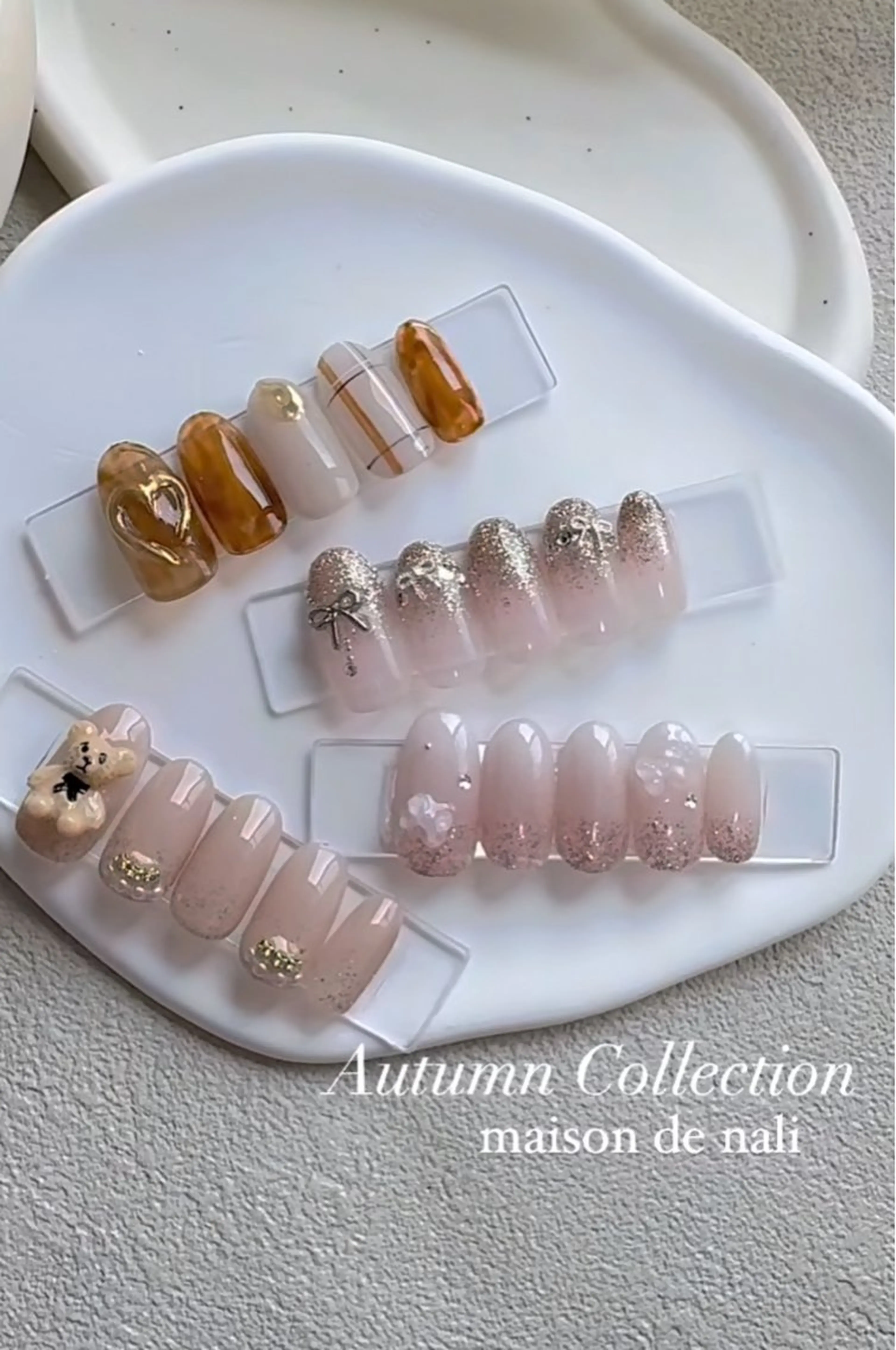 ネイル ハンドネイル maison de NALI ୨ৎ 鶴田のネイルデザイン