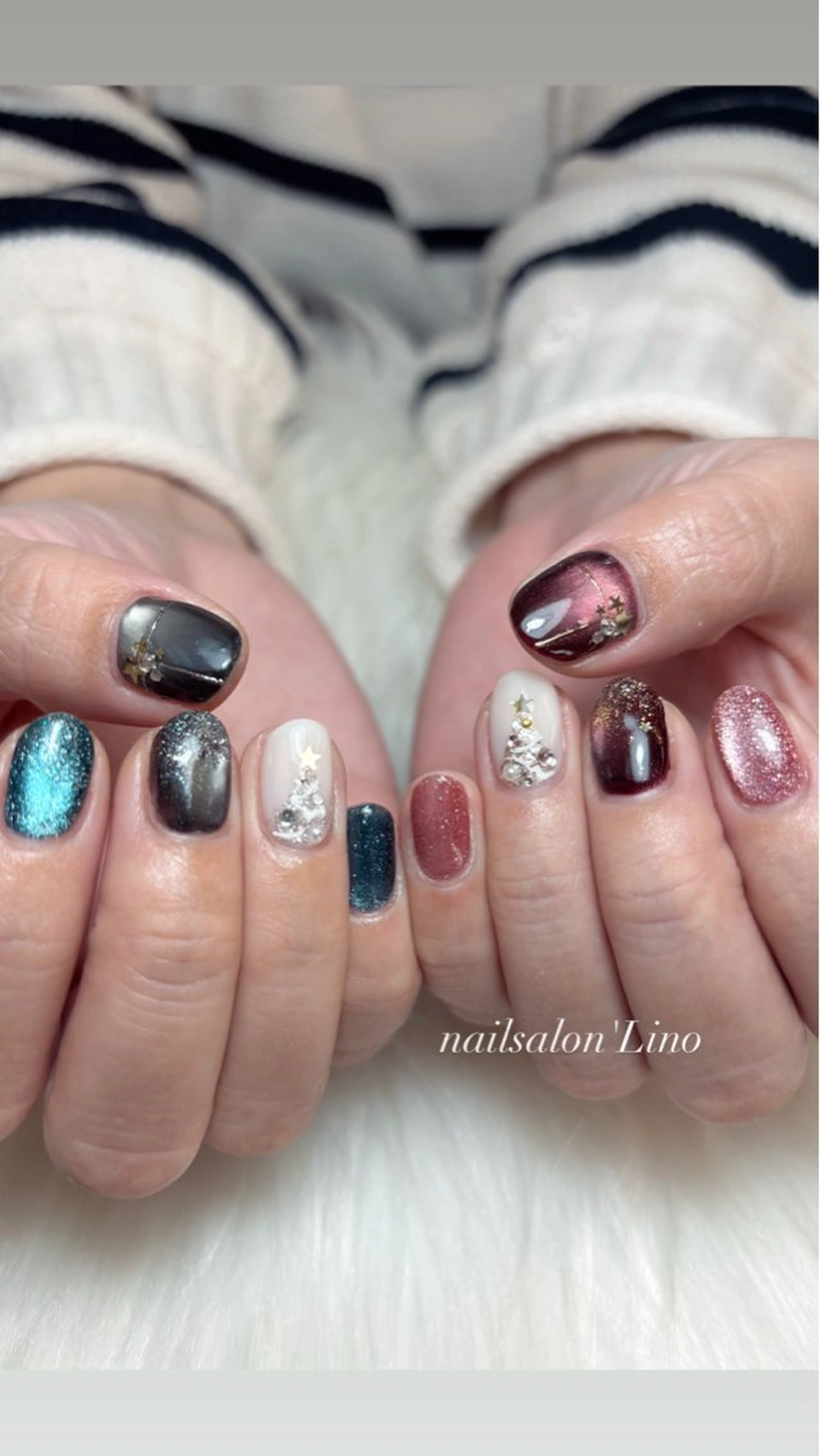 ネイル Lino𓂃⟡.· Chizuruのネイルデザイン