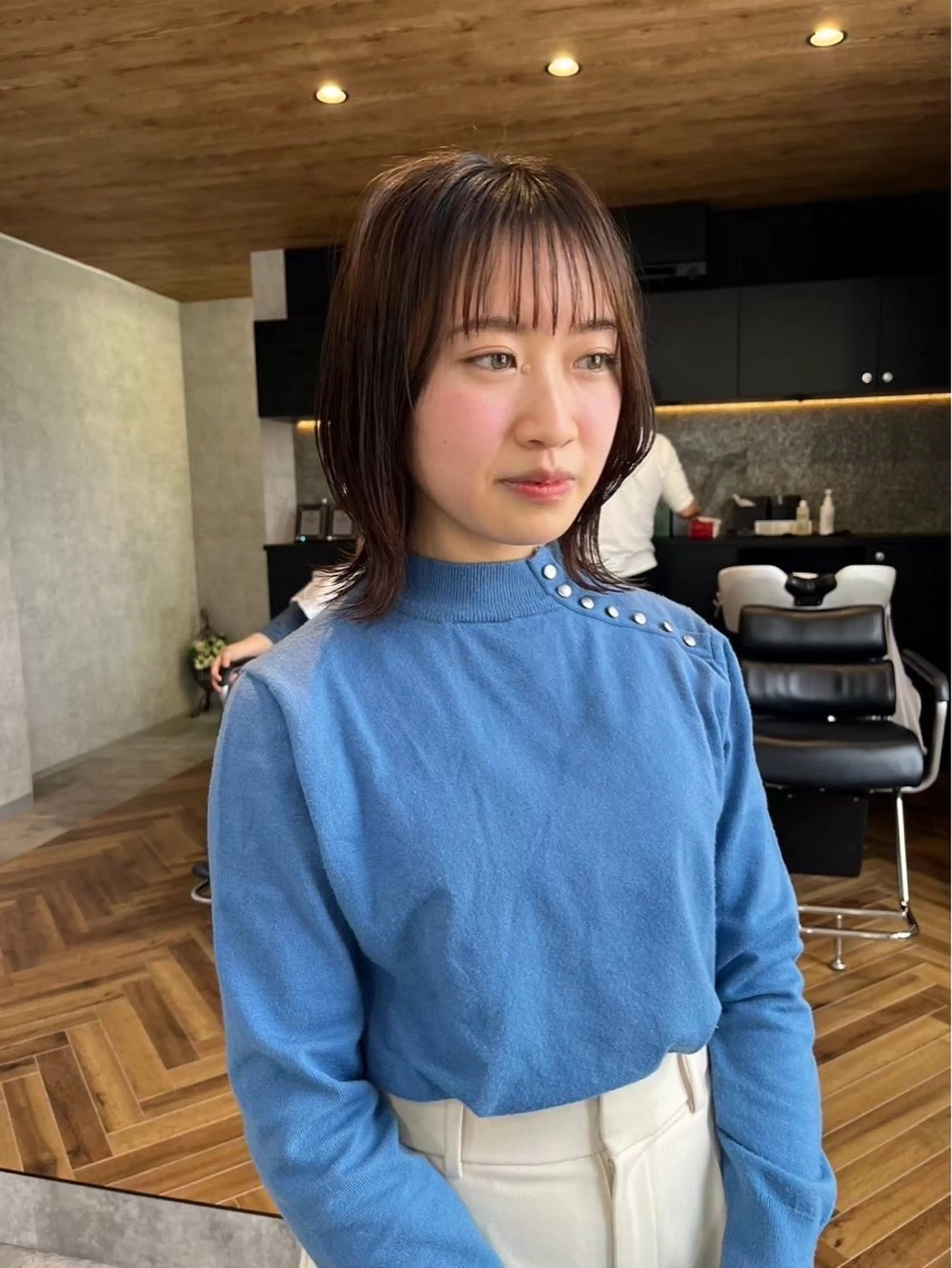 ショート カラー ヘアカラー トリートメント 飯田 晟恭のヘアスタイル