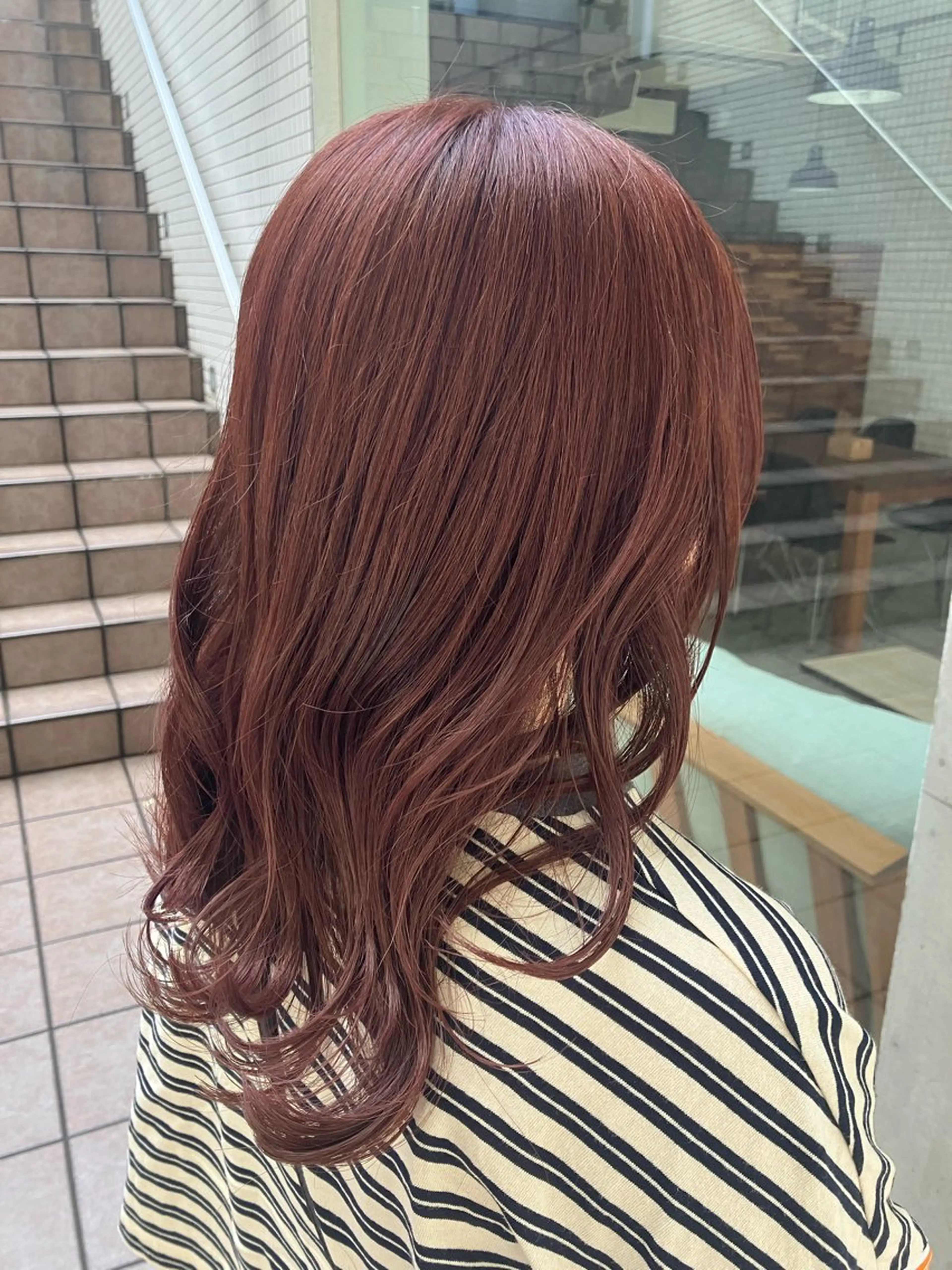 ロング カラー パーマ カット ヘアカラー トリートメント ニュアンスカラー／ メンズ🌙久住綾香のヘアスタイル