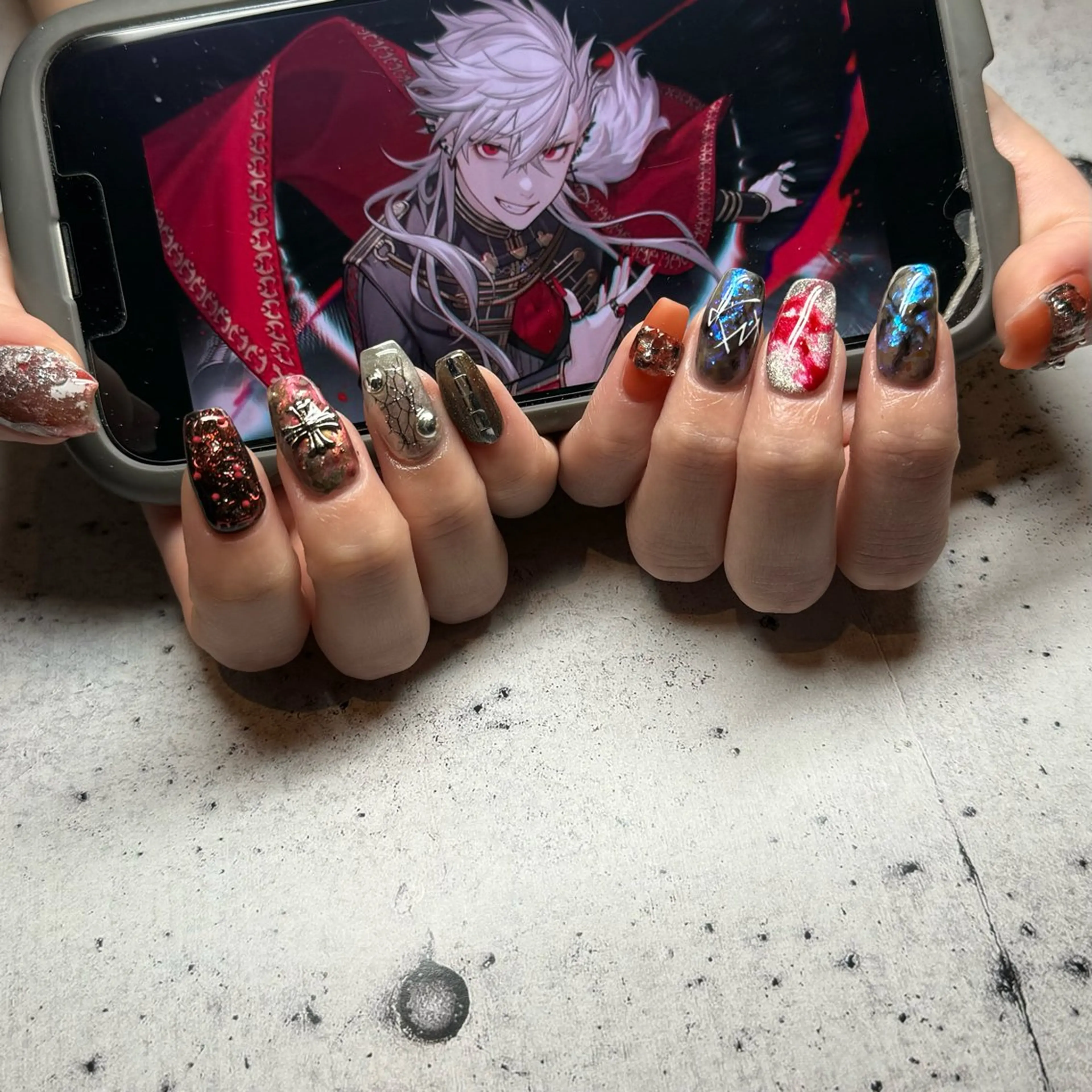 ネイル ハンドネイル 𝐫𝐚𝐢 𝐧𝐚𝐢𝐥のネイルデザイン