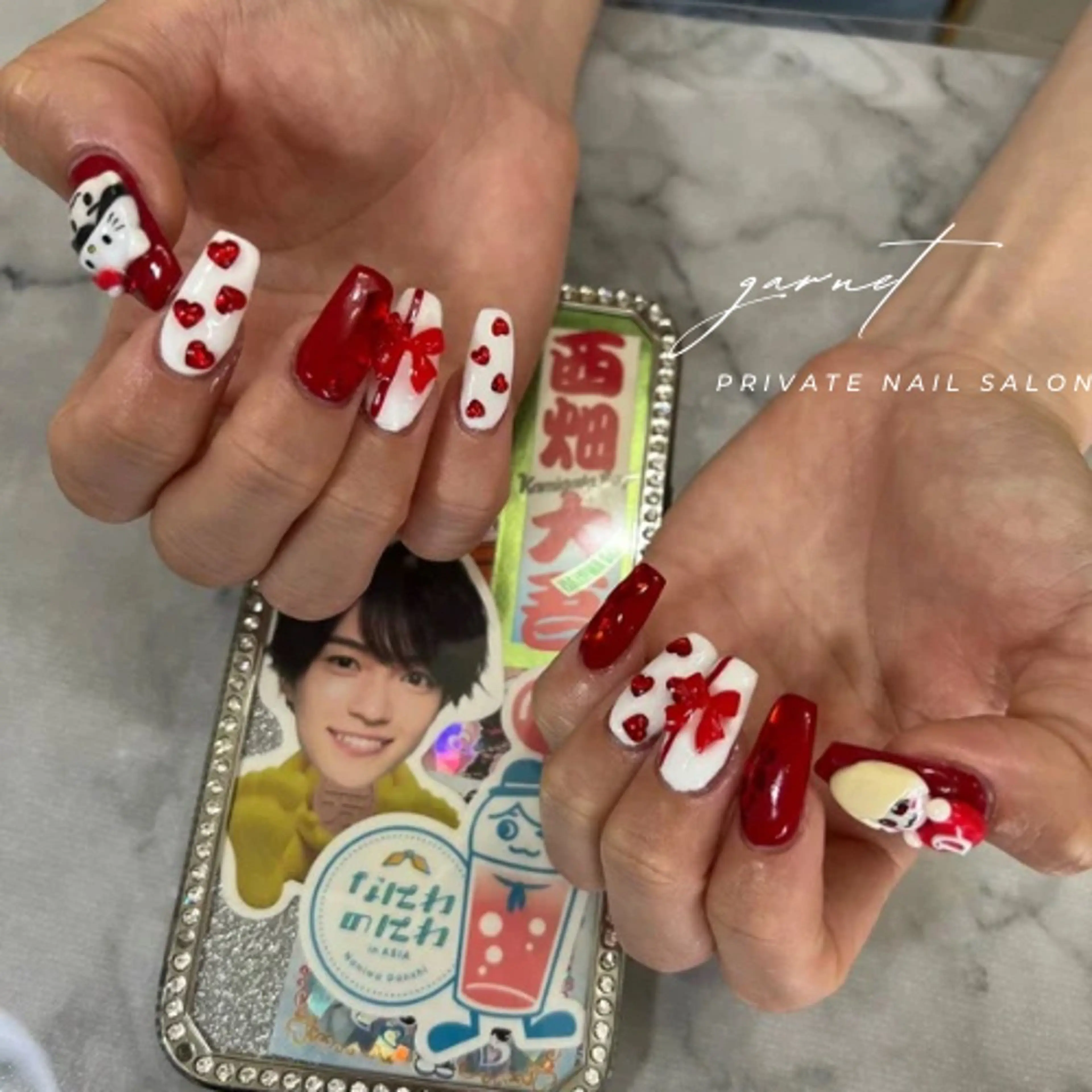 ネイル ハンドネイル Garnet nailのネイルデザイン
