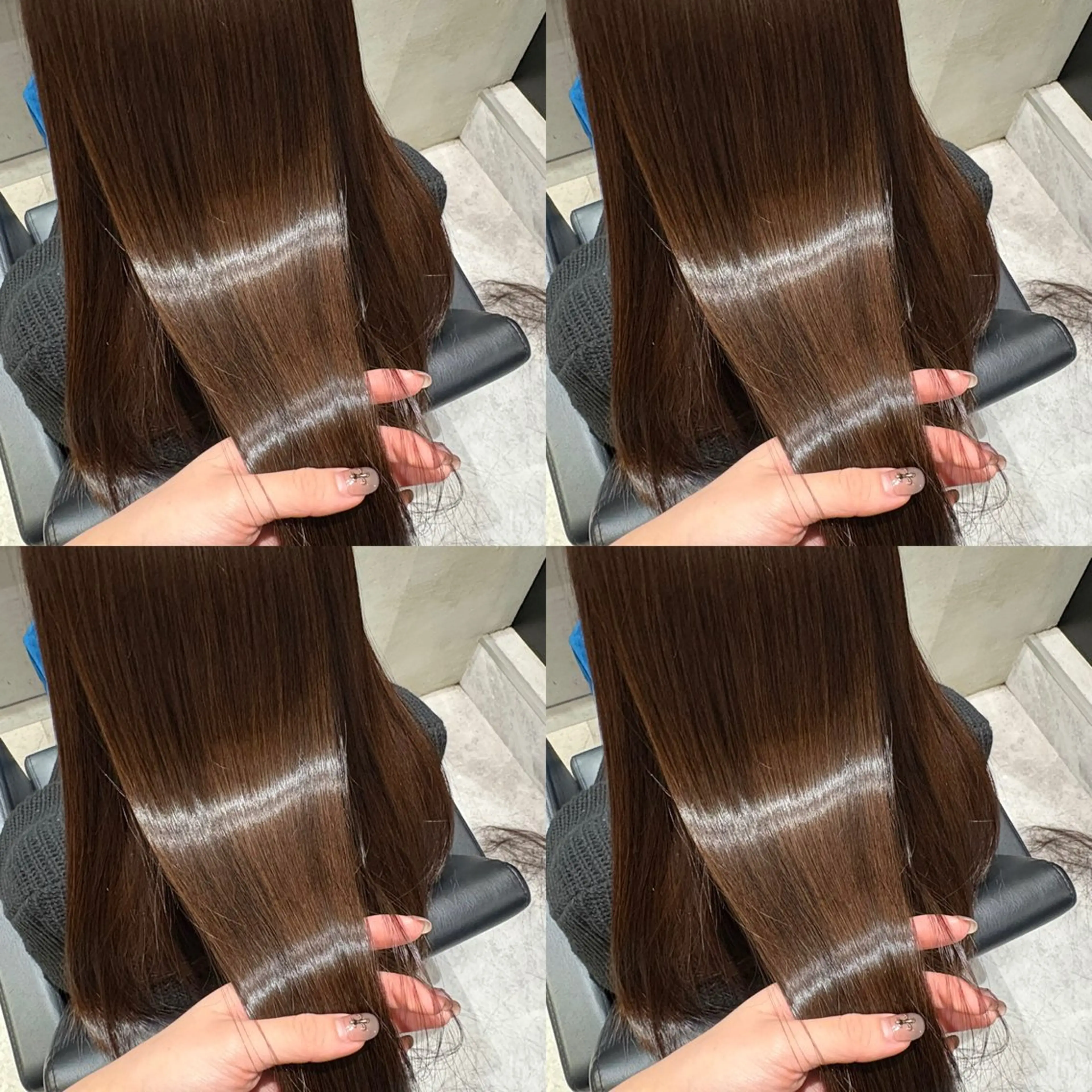 セミロング パーマ カット トリートメント 艶カラー🦋髪質改善 🫧MINAMIのヘアスタイル