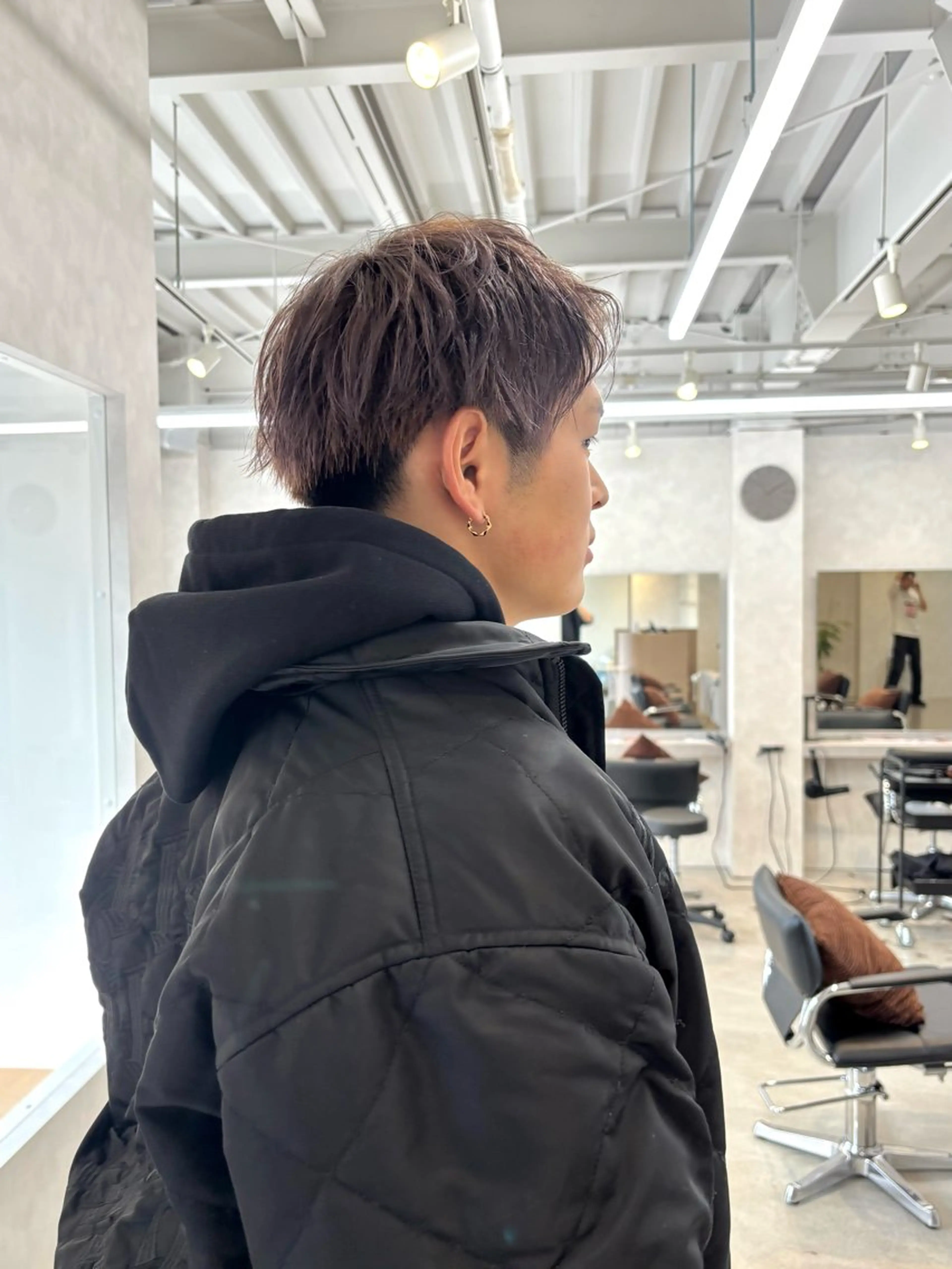 メンズ yoshino /ナチュラル縮毛のヘアスタイル