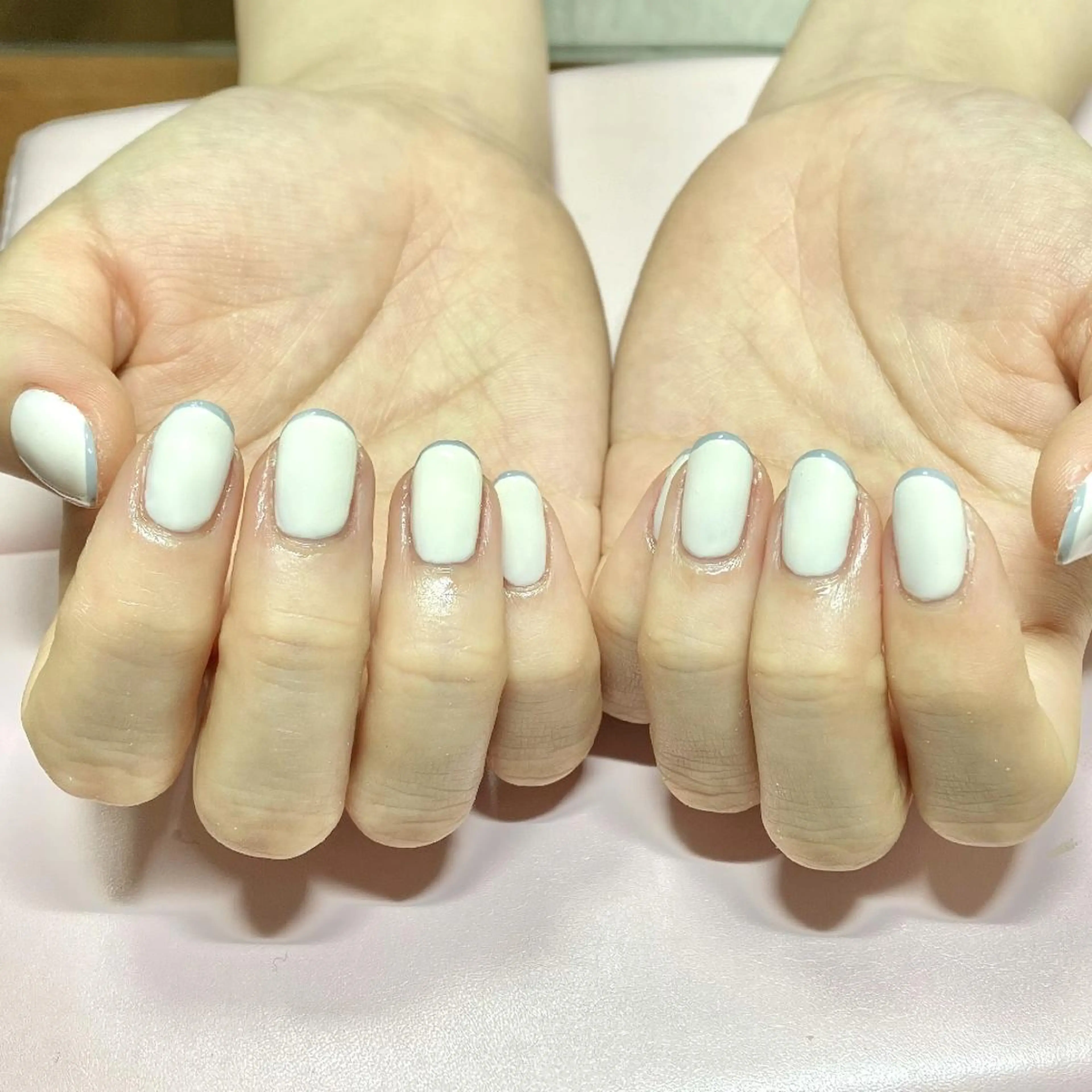 ネイル フレンチネイル ハンドネイル candy nail所属・早川 理沙のネイルデザイン