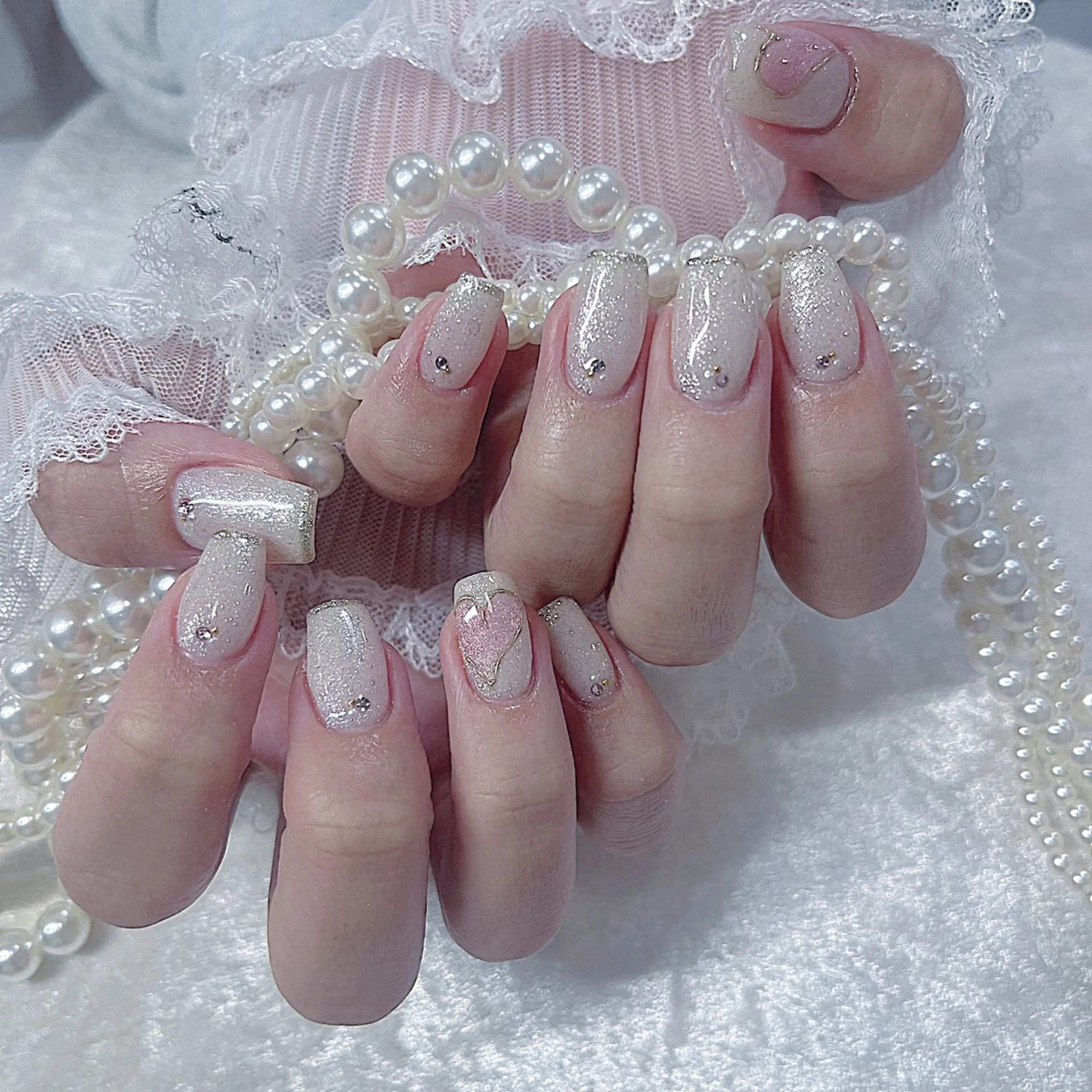 ネイル ハンドネイル Maya 🧊🫧‪のネイルデザイン