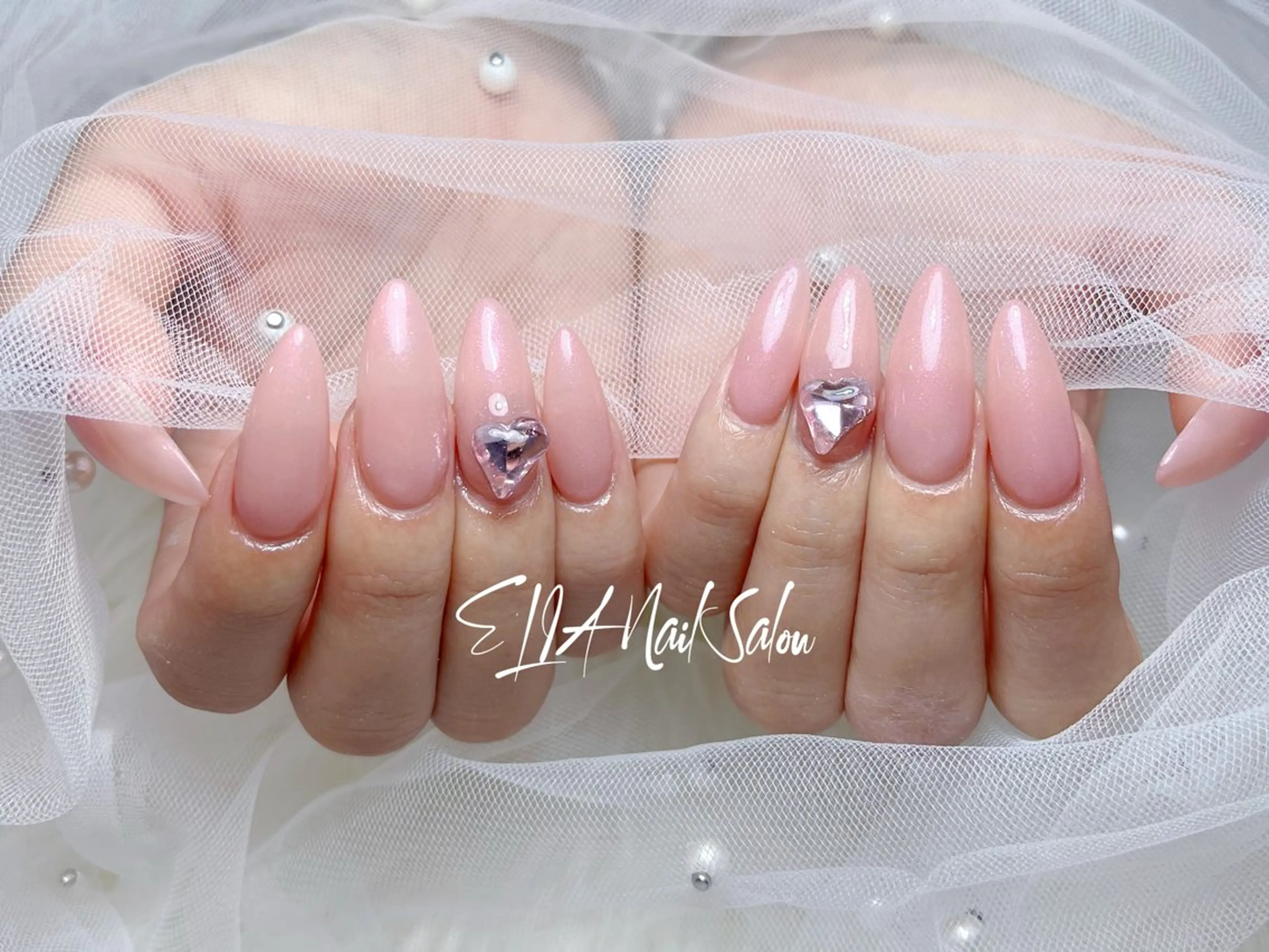 セミロング ハンドネイル ELIA【エリア】 nailsalonのネイルデザイン