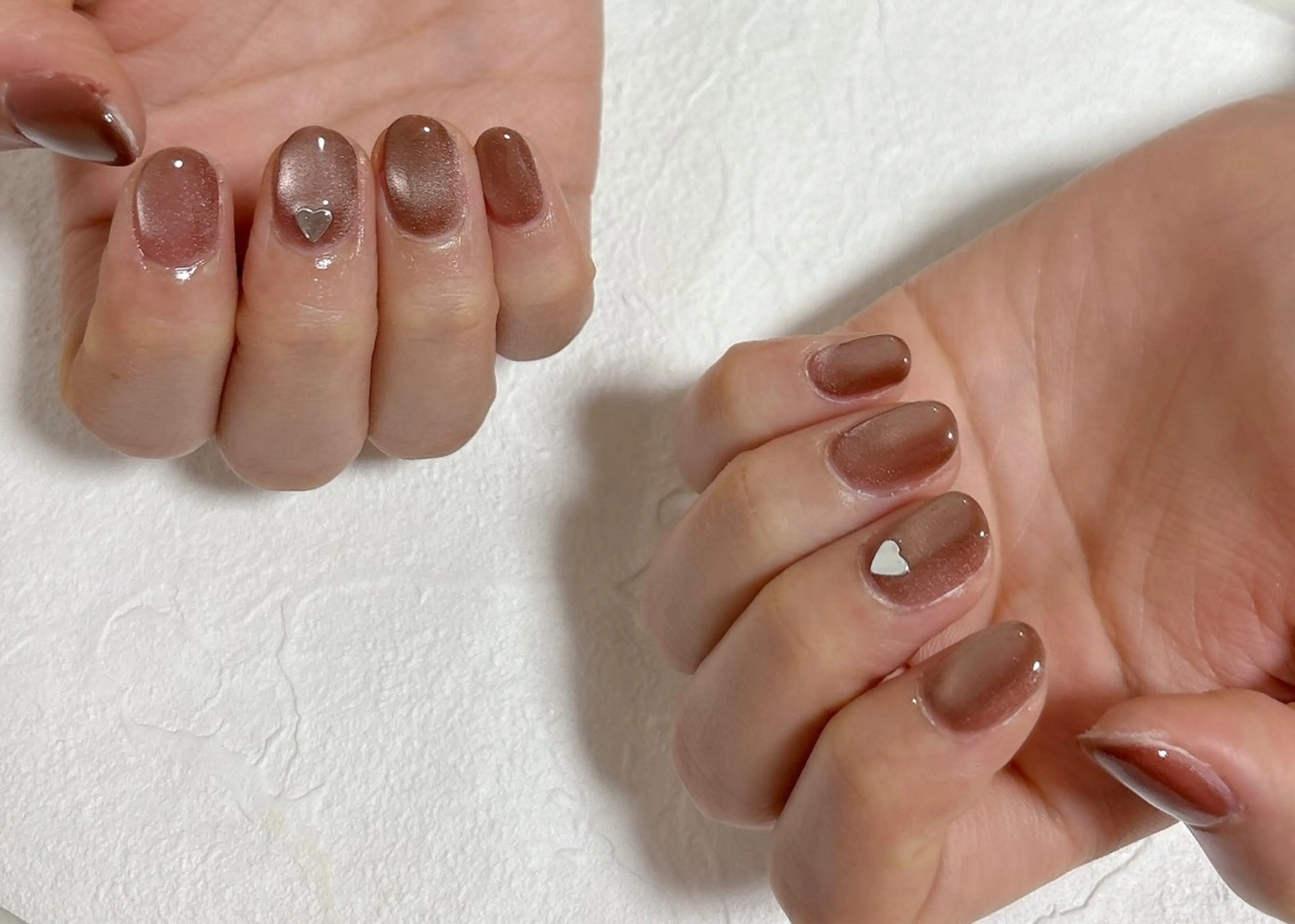 ネイル オーロラネイル フットネイル フレンチネイル ジェルネイル 韓国ネイル Mogu nail 二子玉川のネイルデザイン