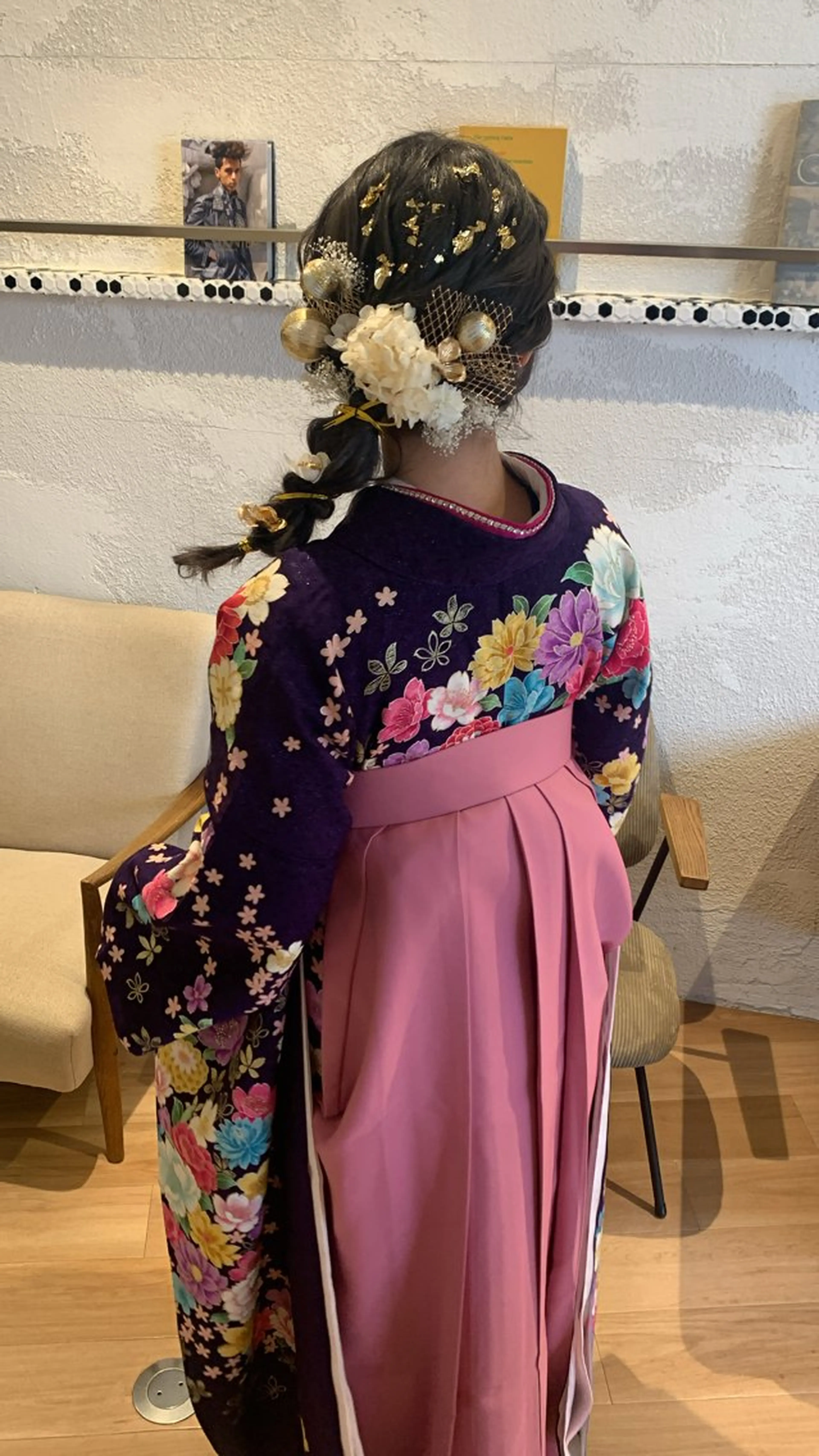 ロング ヘアアレンジ 卒業式のヘアスタイル 着付け SCALA所属・合田 悠華のその他イメージ