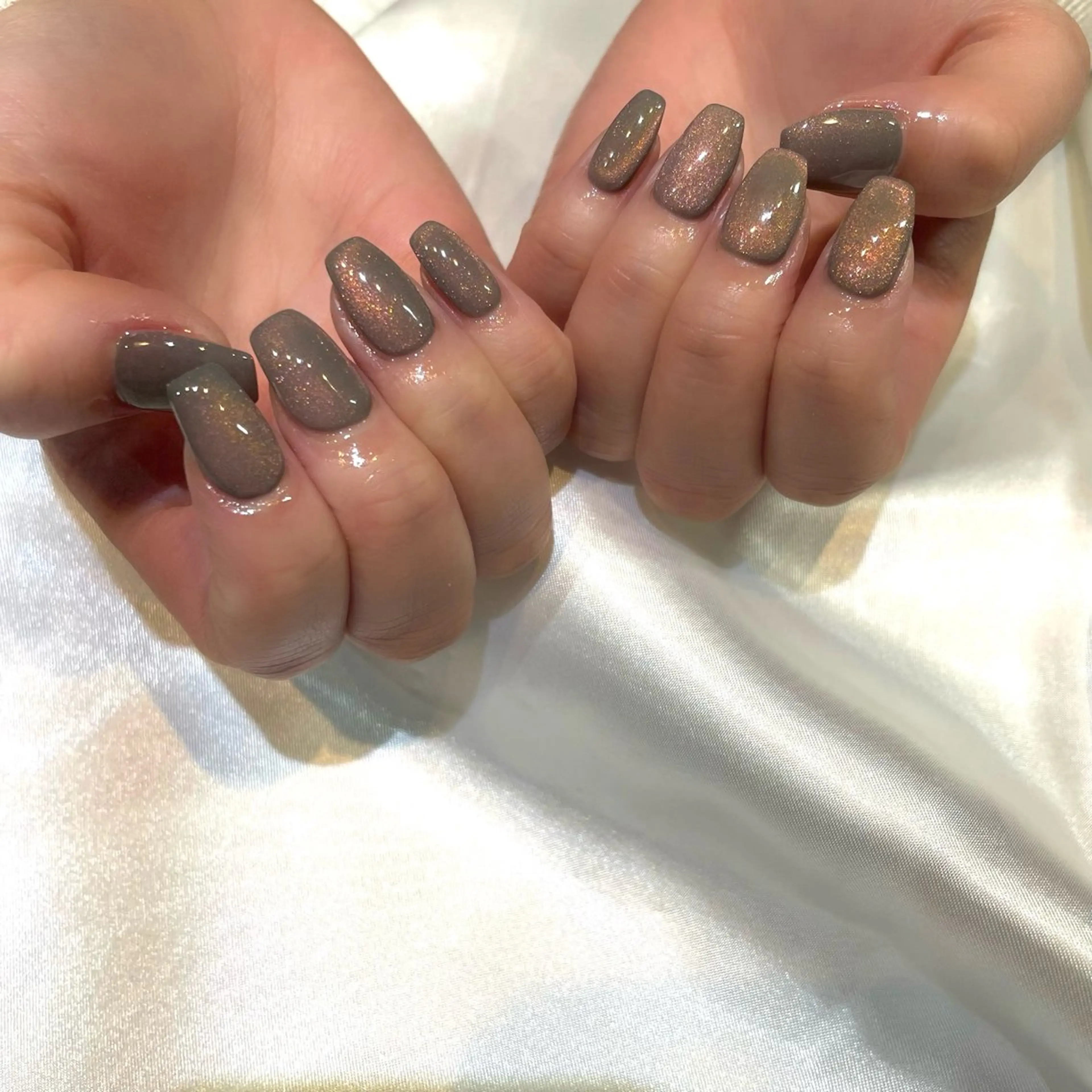 ネイル マグネットネイル ハンドネイル 糀屋 彩奈のネイルデザイン