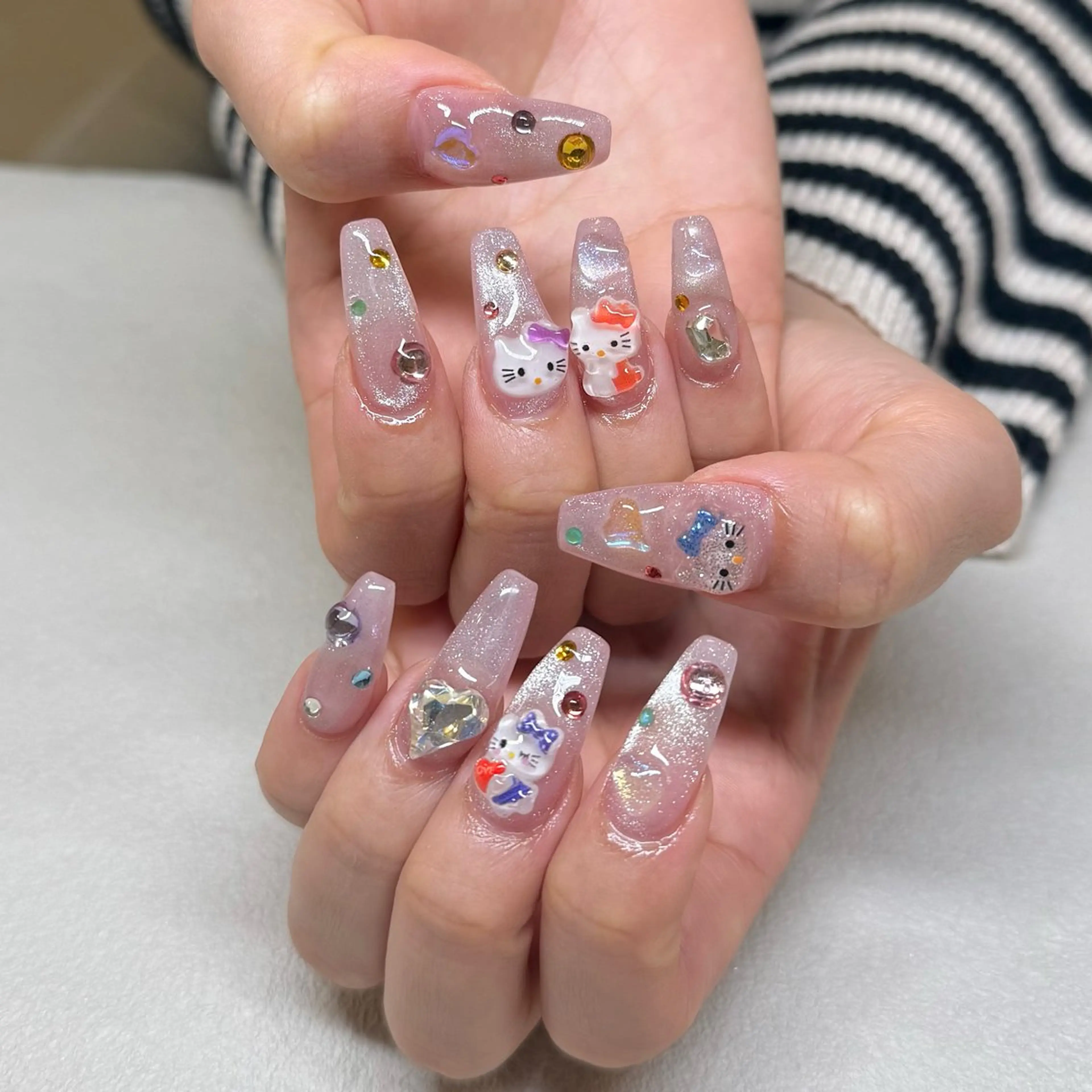 ネイル ハンドネイル maison de NALI ୨ৎ 鶴田のネイルデザイン