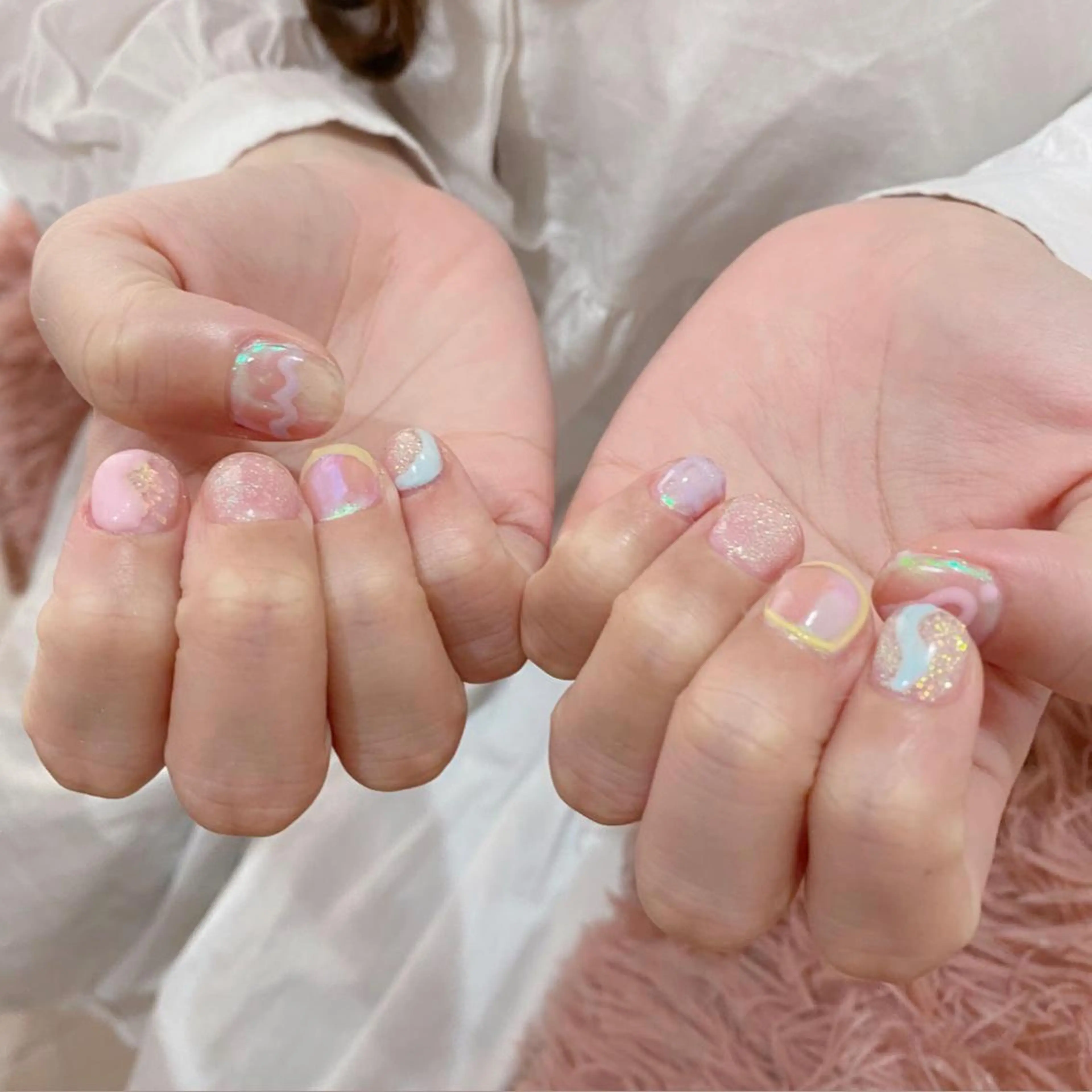 ネイル ゆびノさき茨木店 ニュアンス/アートのネイルデザイン