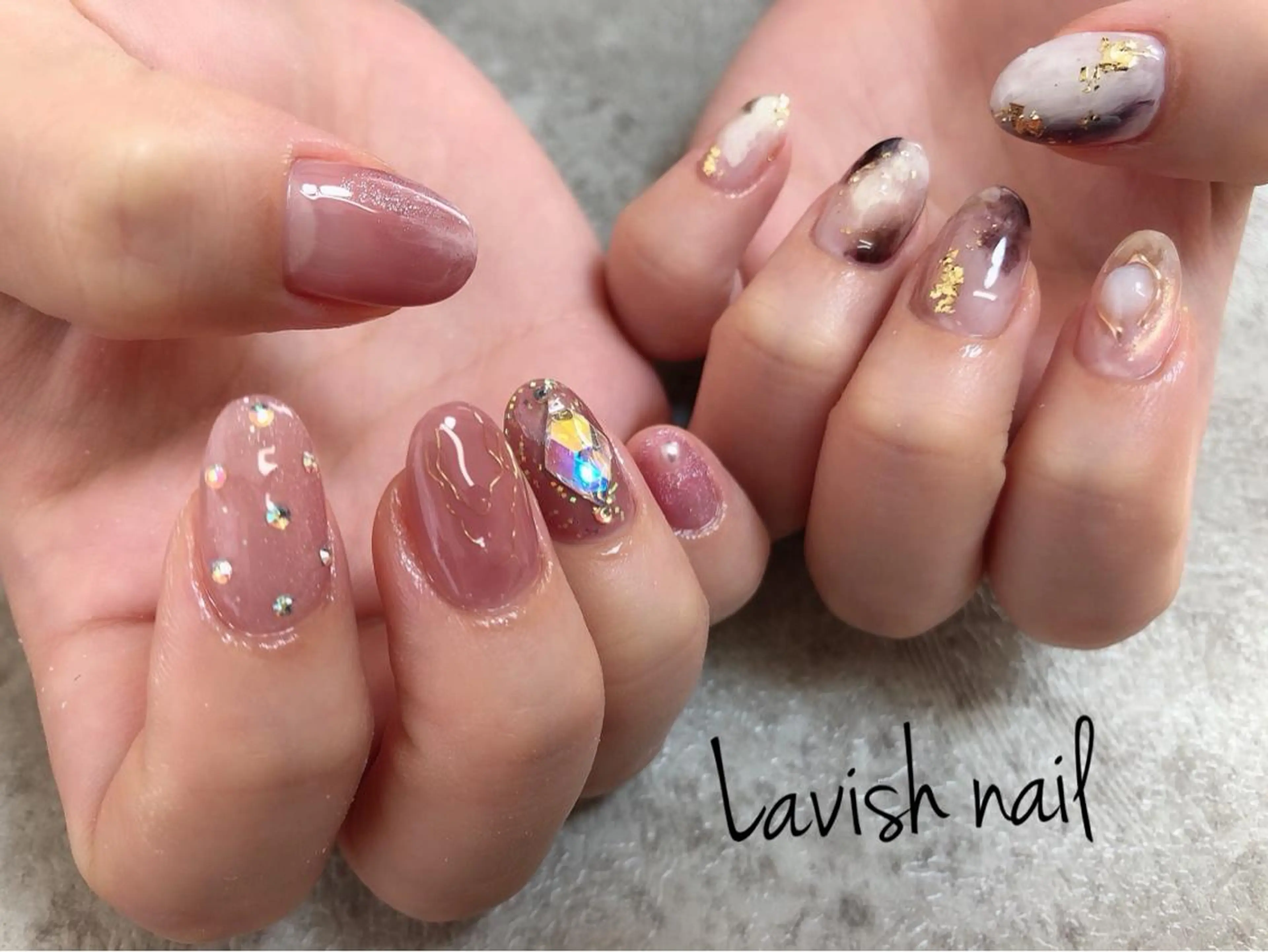 ネイル ハンドネイル Lavish nailのネイルデザイン