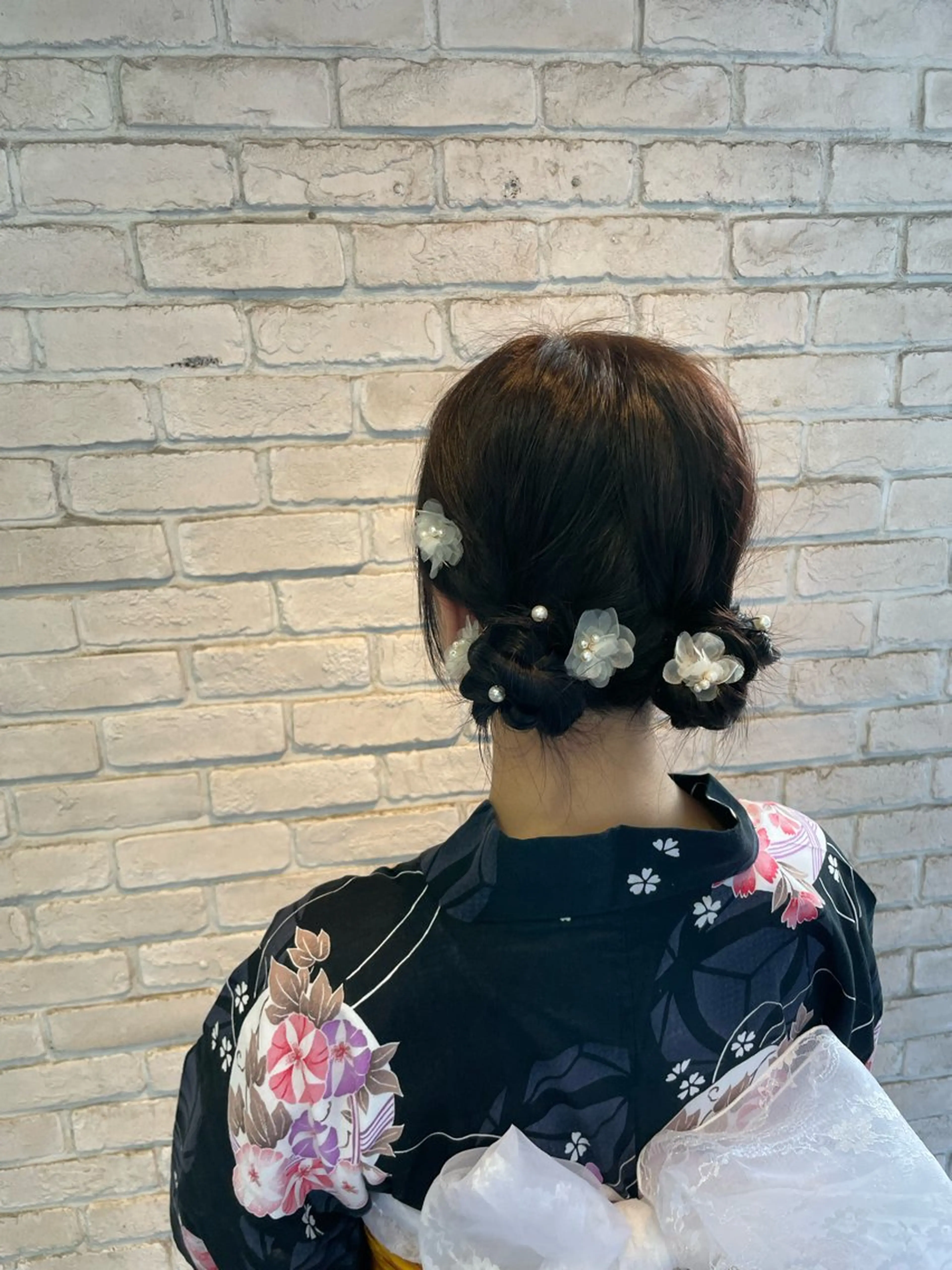 ヘアアレンジ 着付け ヘアメ☯️派手髪 ☯️ルカのヘアスタイル