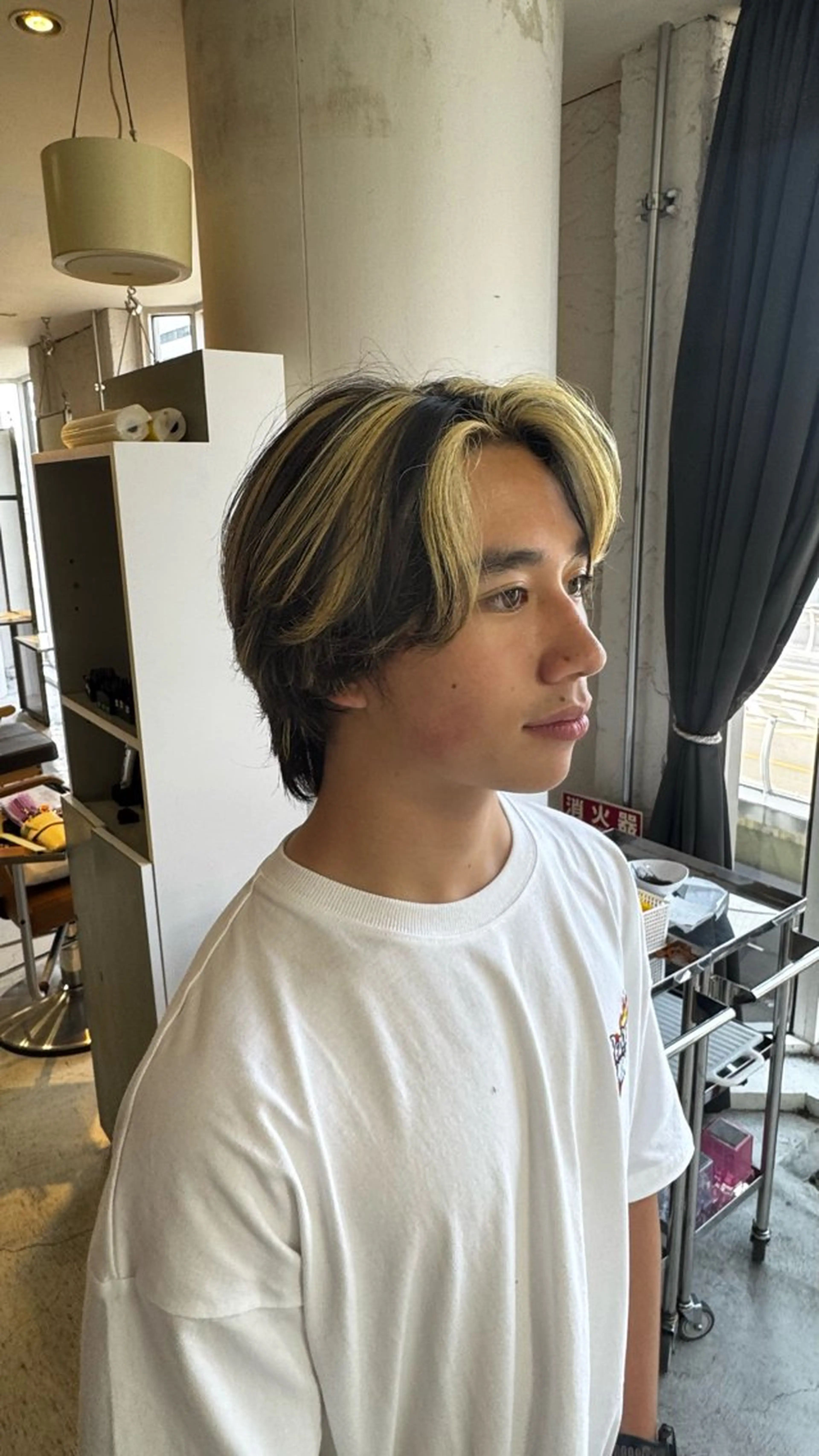 メンズ ヘアカラー 🌶推しカラー RINA🌶´-のヘアスタイル
